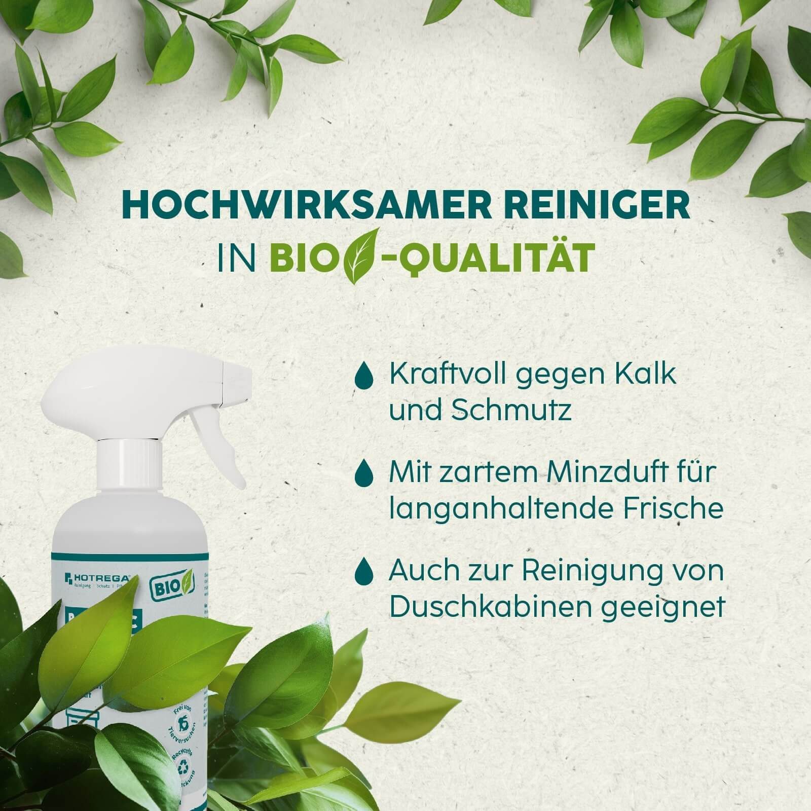 HOTREGA® BIO Bad- und WC-Reiniger 500ml WC-Reiniger