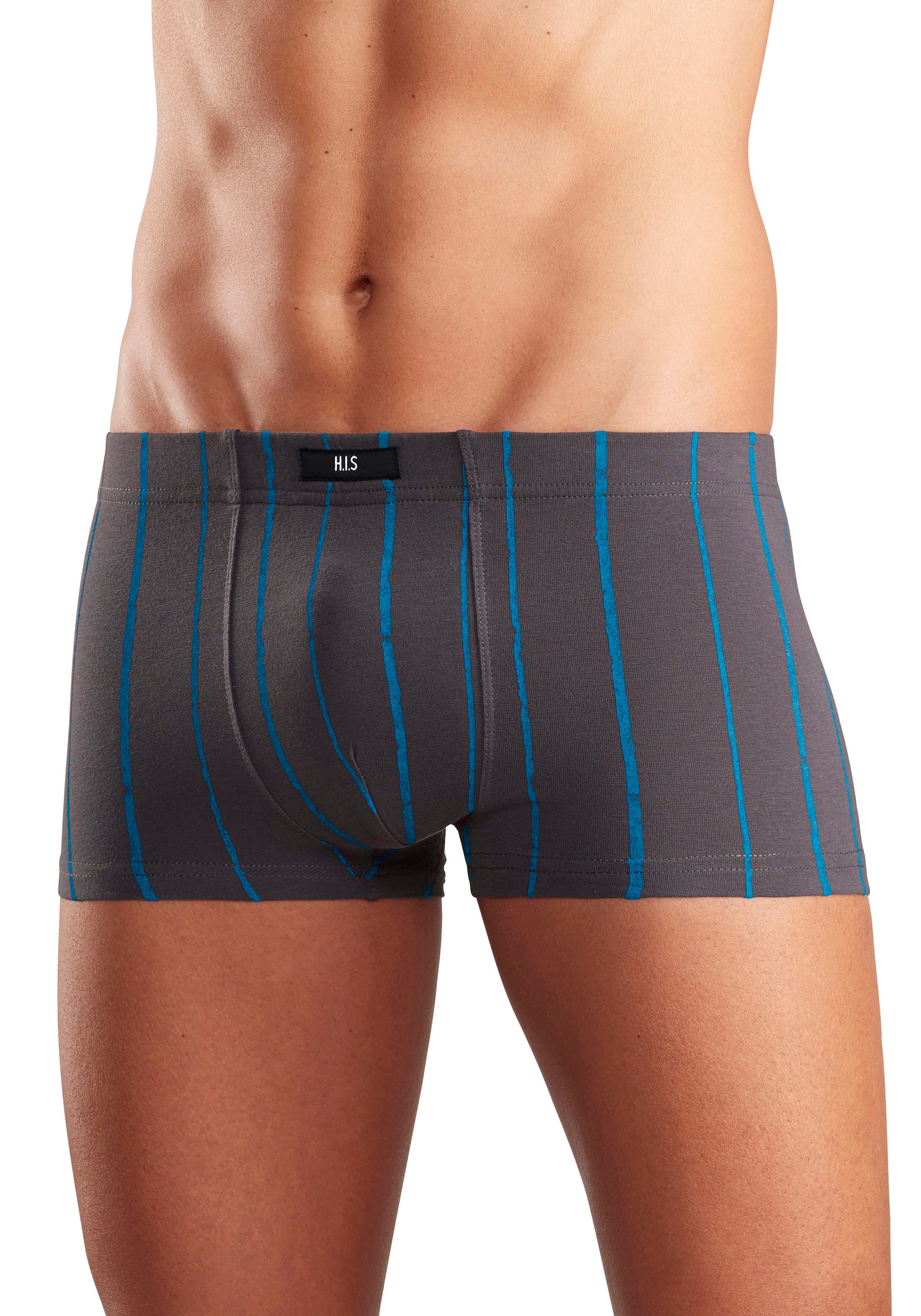H.I.S Hipster (Packung, 5-St) knapp sitzende Boxershorts aus Baumwoll-Stretch