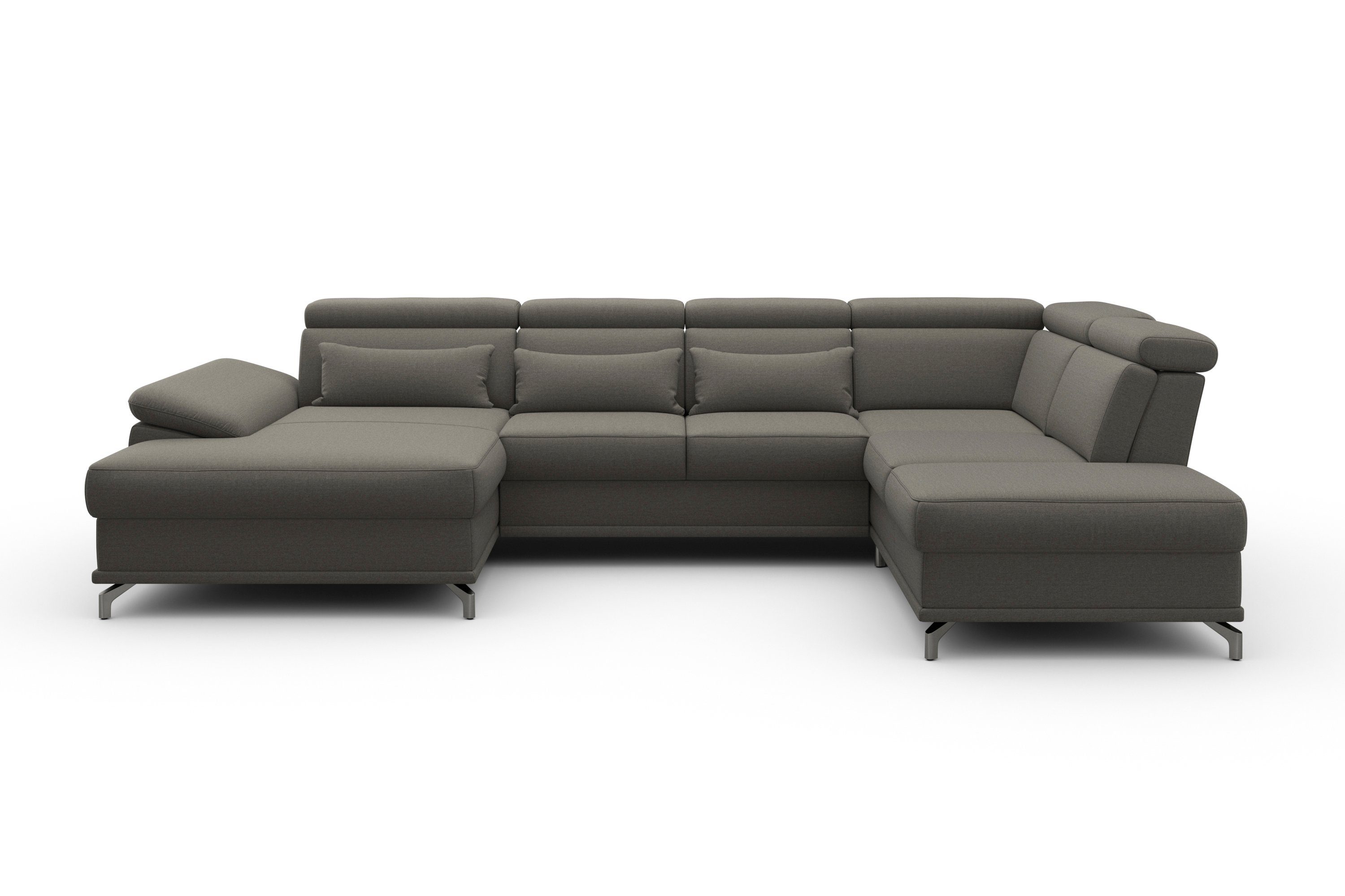 sit&more Wohnlandschaft "Cabrio U-Form, B: 359 cm, mit Sitztiefen-, Arm- & günstig online kaufen