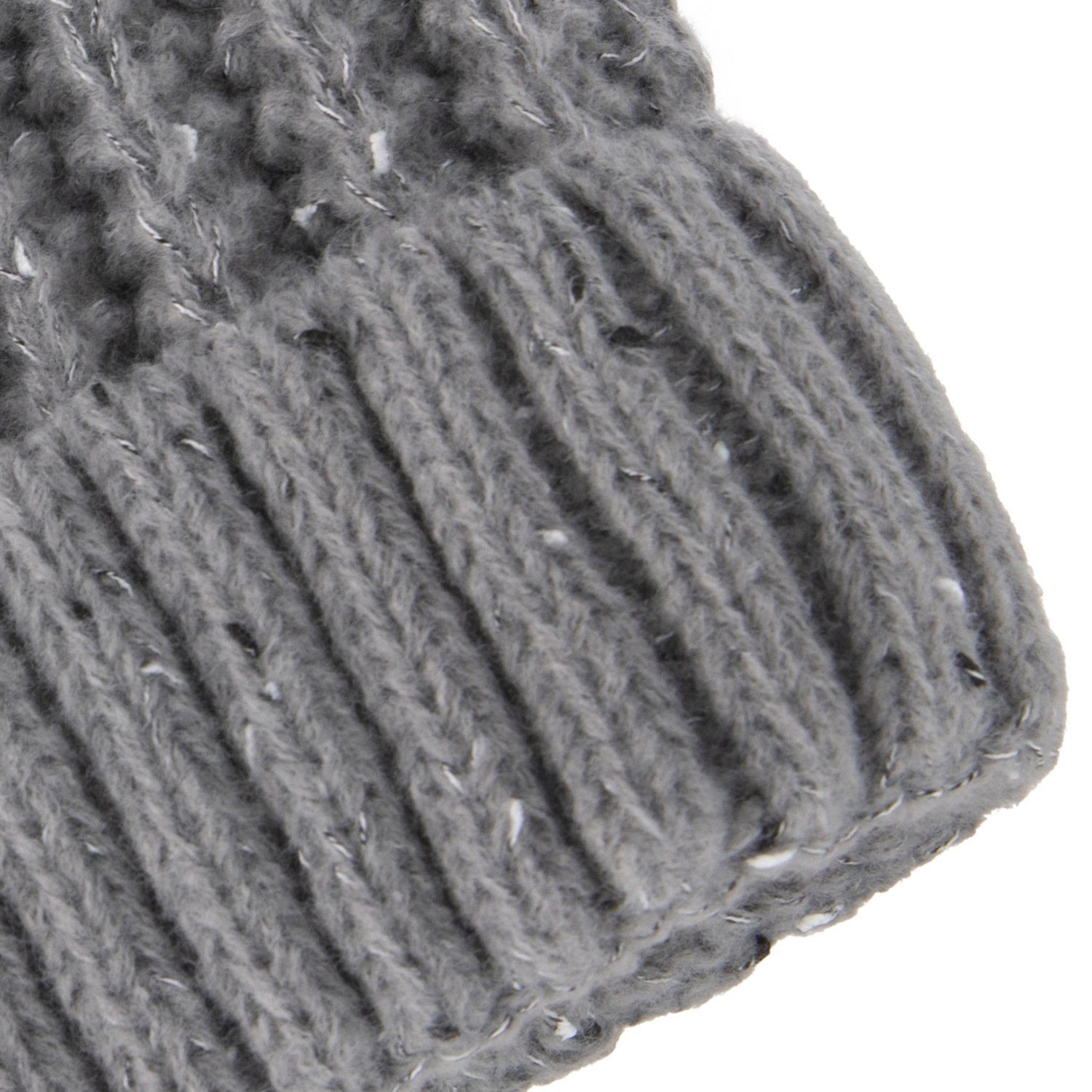 für Sportmützen. Mützen Mützen Haiaveng Gestrickte Damen, (Verpackung) Grau Wintermützen, Jerseymütze