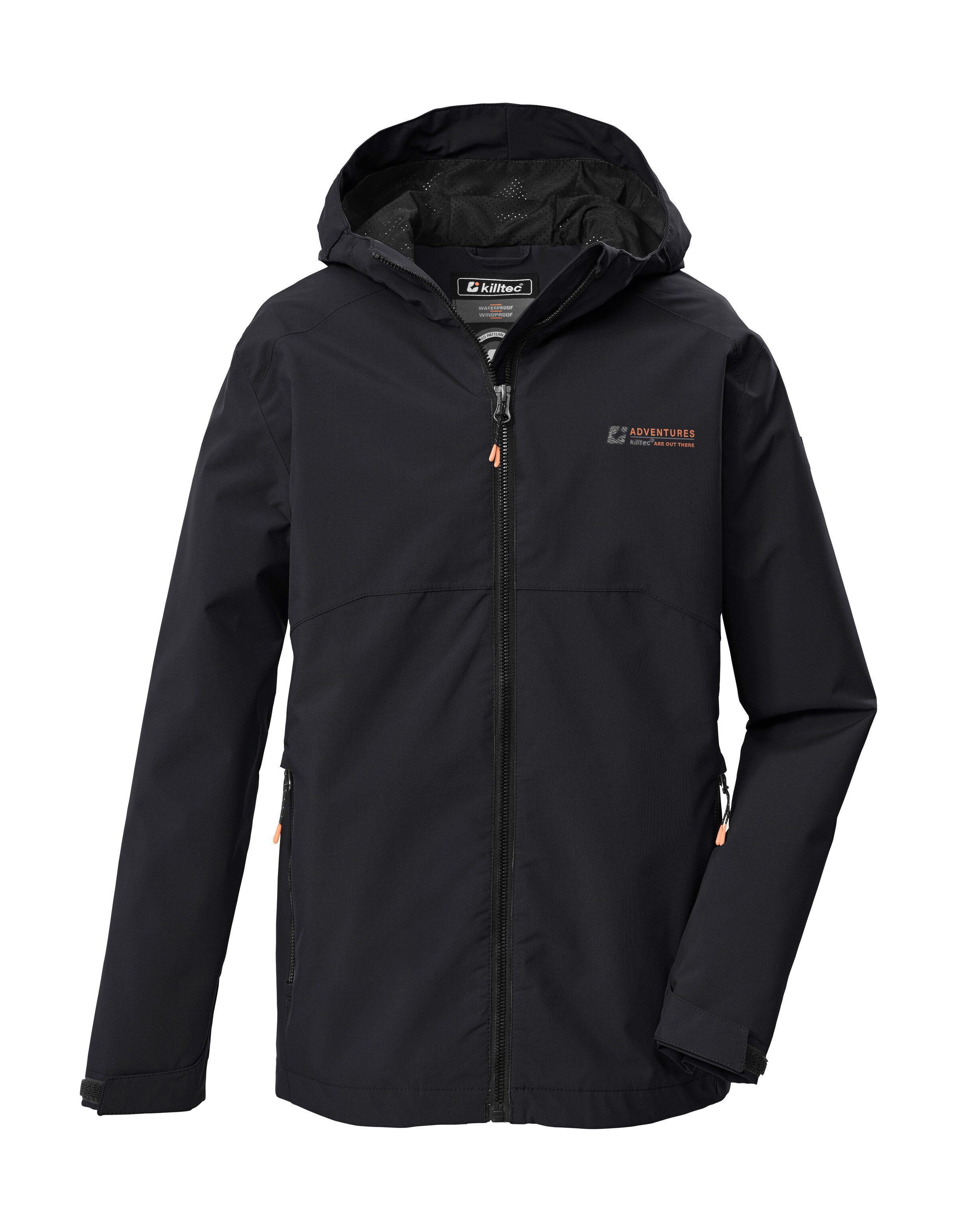 Killtec Funktionsjacke KOS 146 BYS JCKT Wind- und wasserdichte Kids Funktionsjacke mit Reflektoren