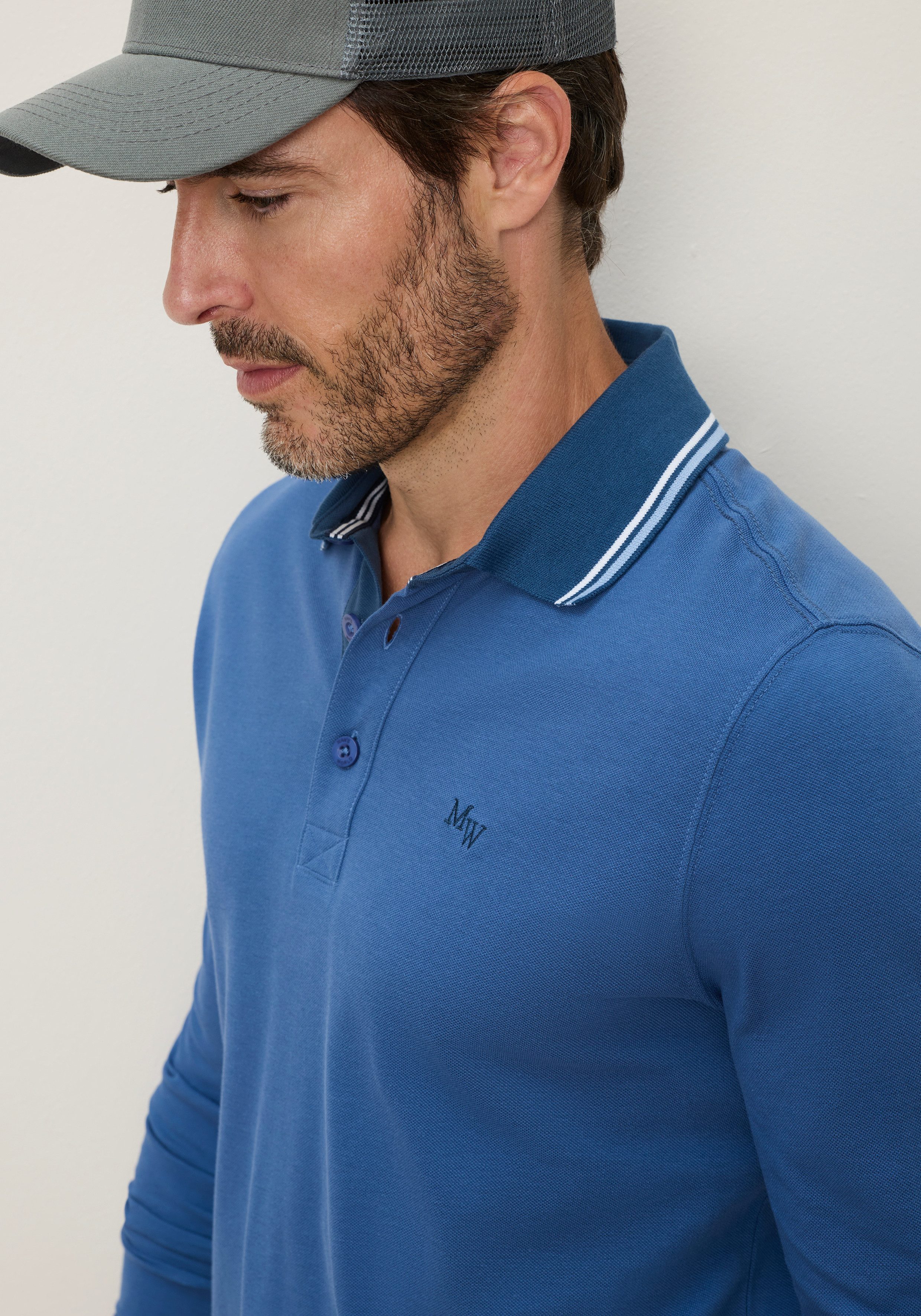 Man's World Poloshirt normale Passform, mit Langarm, klassischer Casual-Look. € 17,99, (€ 17,99 pro 1 Stk).