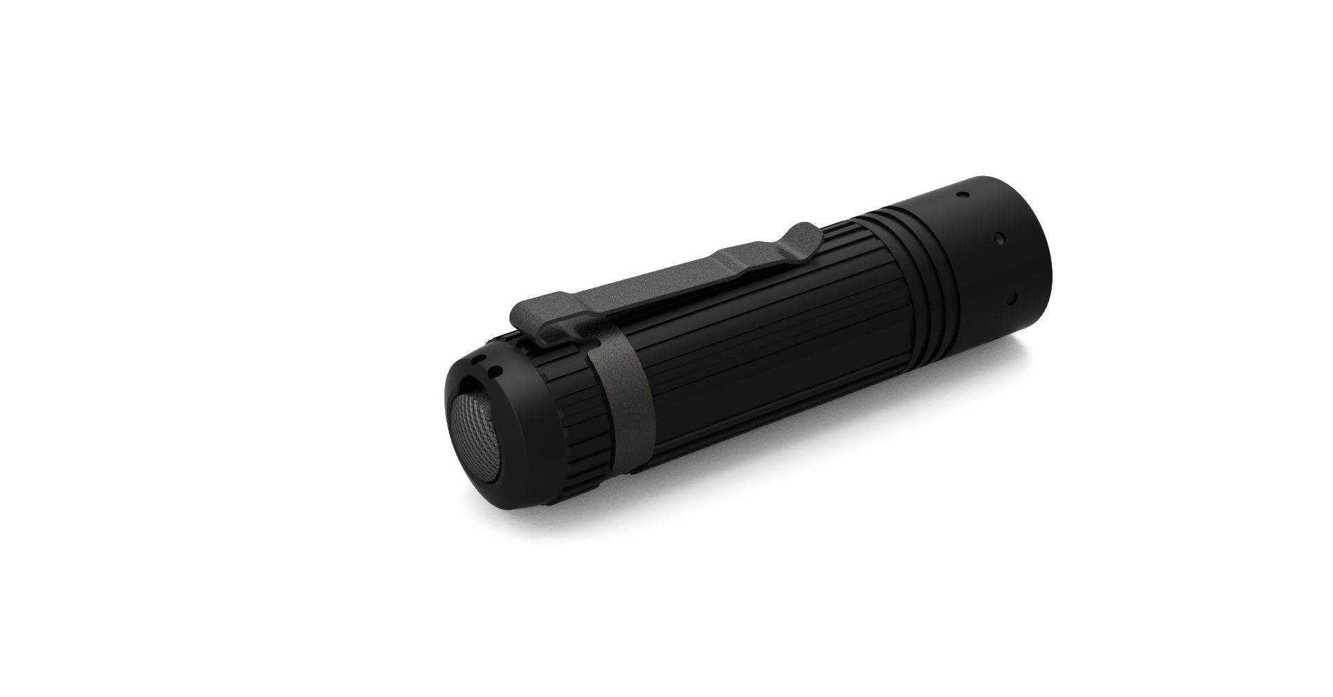 SOLIDLINE Taschenlampe ST6, Bis zu 320 lm, 140m Leuchtweite, 25 Std Laufzeit, IP54, inkl. Batterie