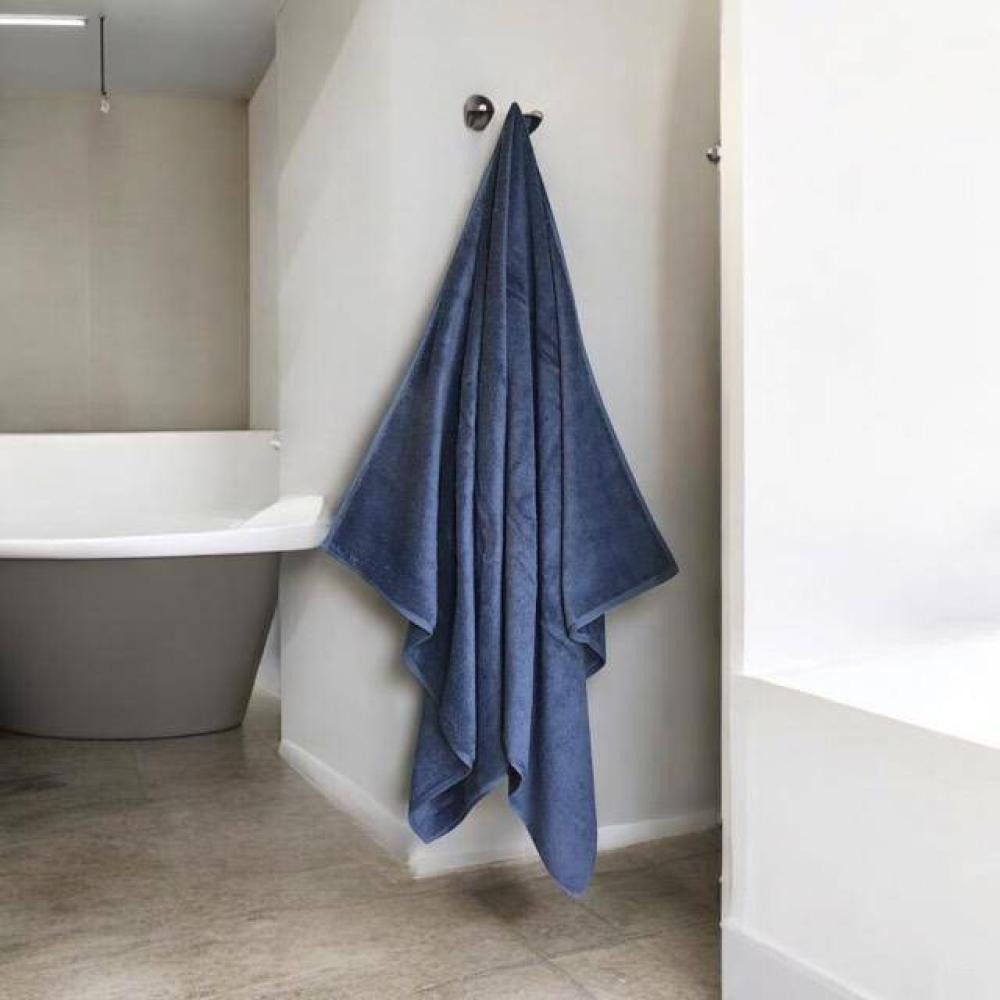 JOOP! Duschtuch Selection 1710 Uni Blau, 100 % Baumwolle