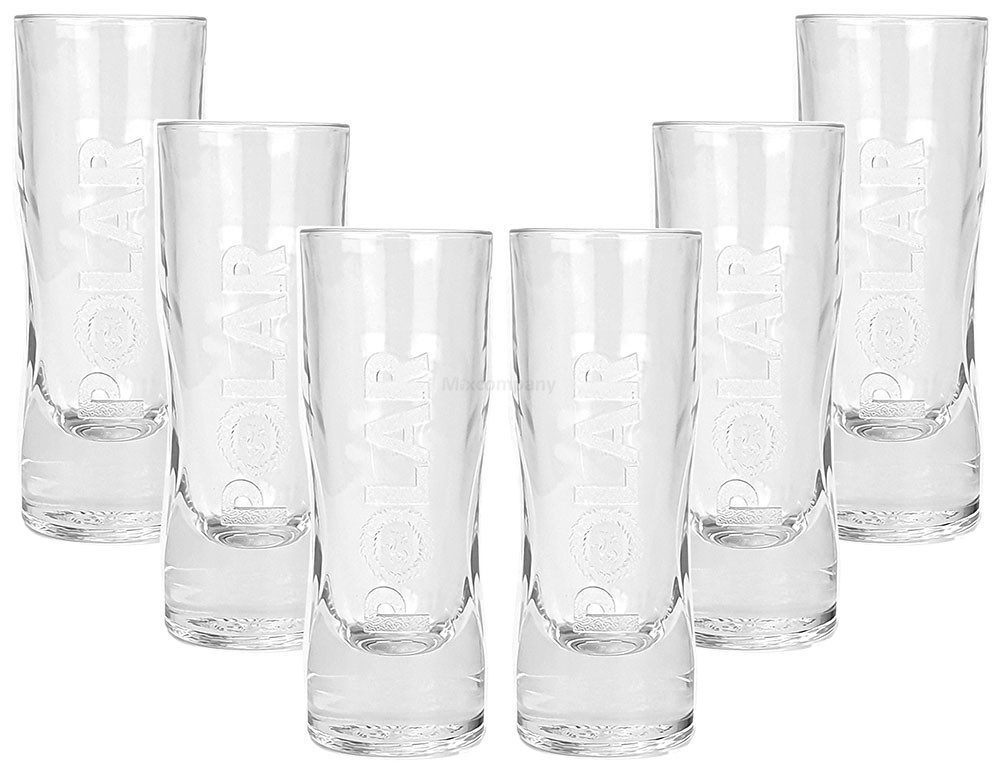 ATI Longdrinkglas Polar Limes Longdrinkglas - Glas Gläser 6x Longdrinkgläser 2/4cl ge