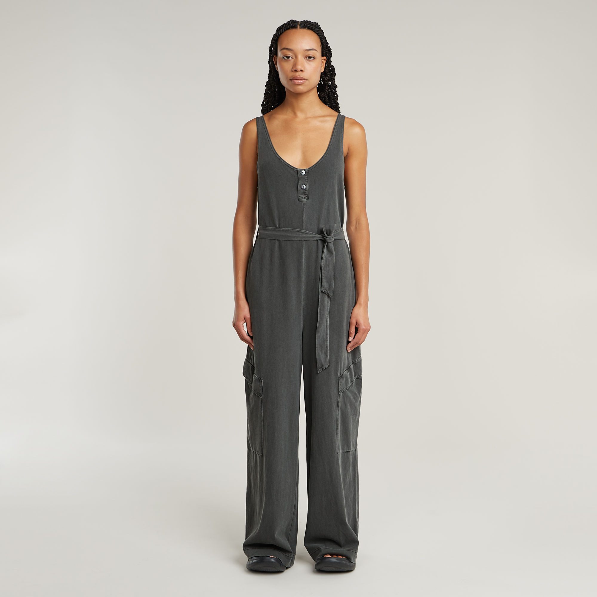 G-STAR Overall Overdyed utility loose jumpsuit wmn