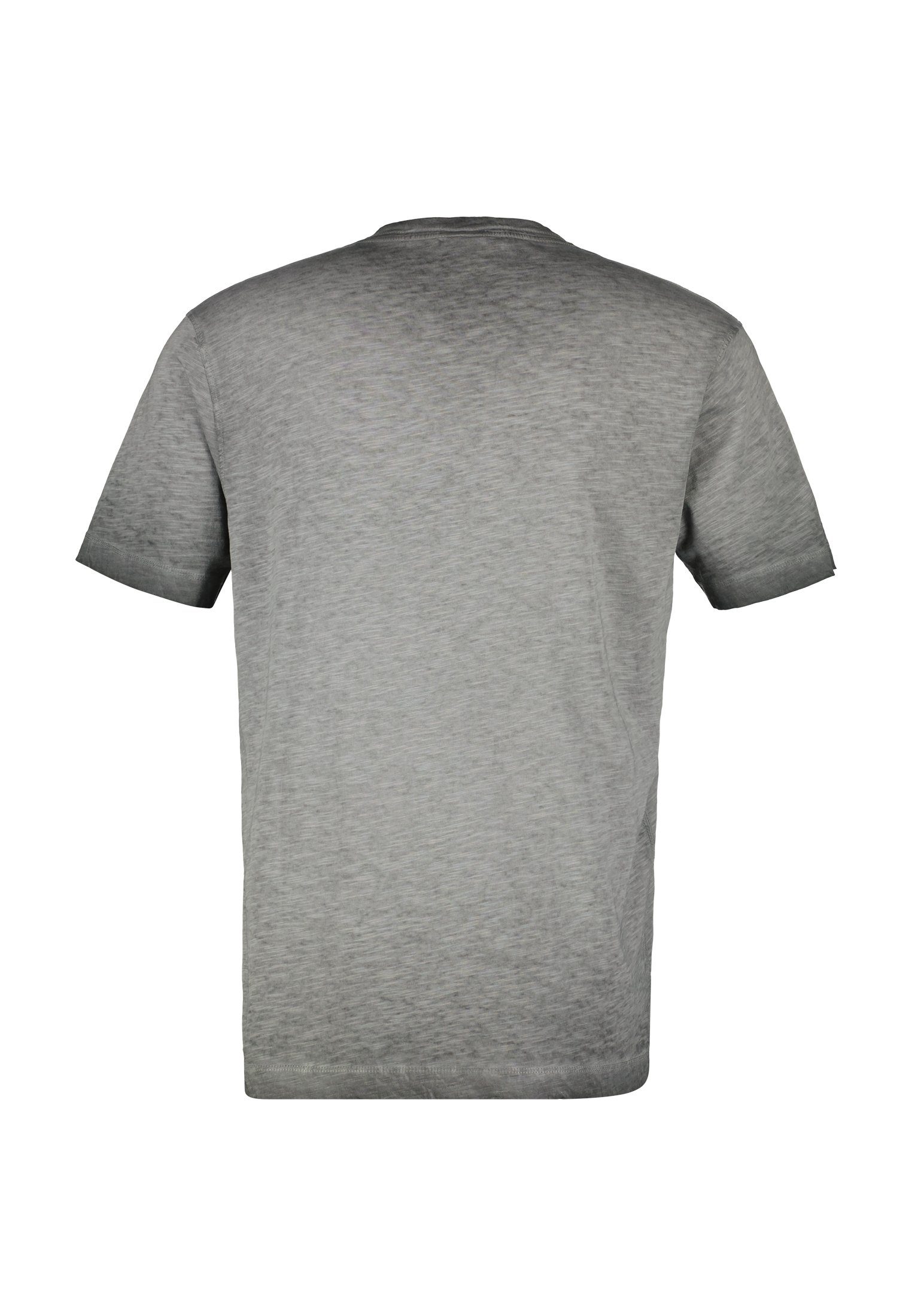 GREY V-Neck-Shirt, BASALT LERROS faded V-Shirt LERROS melange
