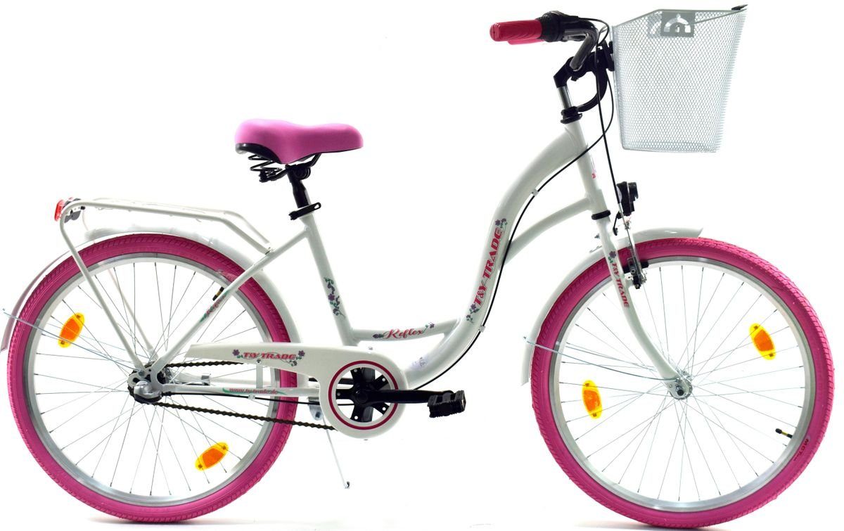 Cityrad 24 Zoll Kinder Mädchen City Fahrrad Bike Rad NEXUS Reflex WMP 3 Gang