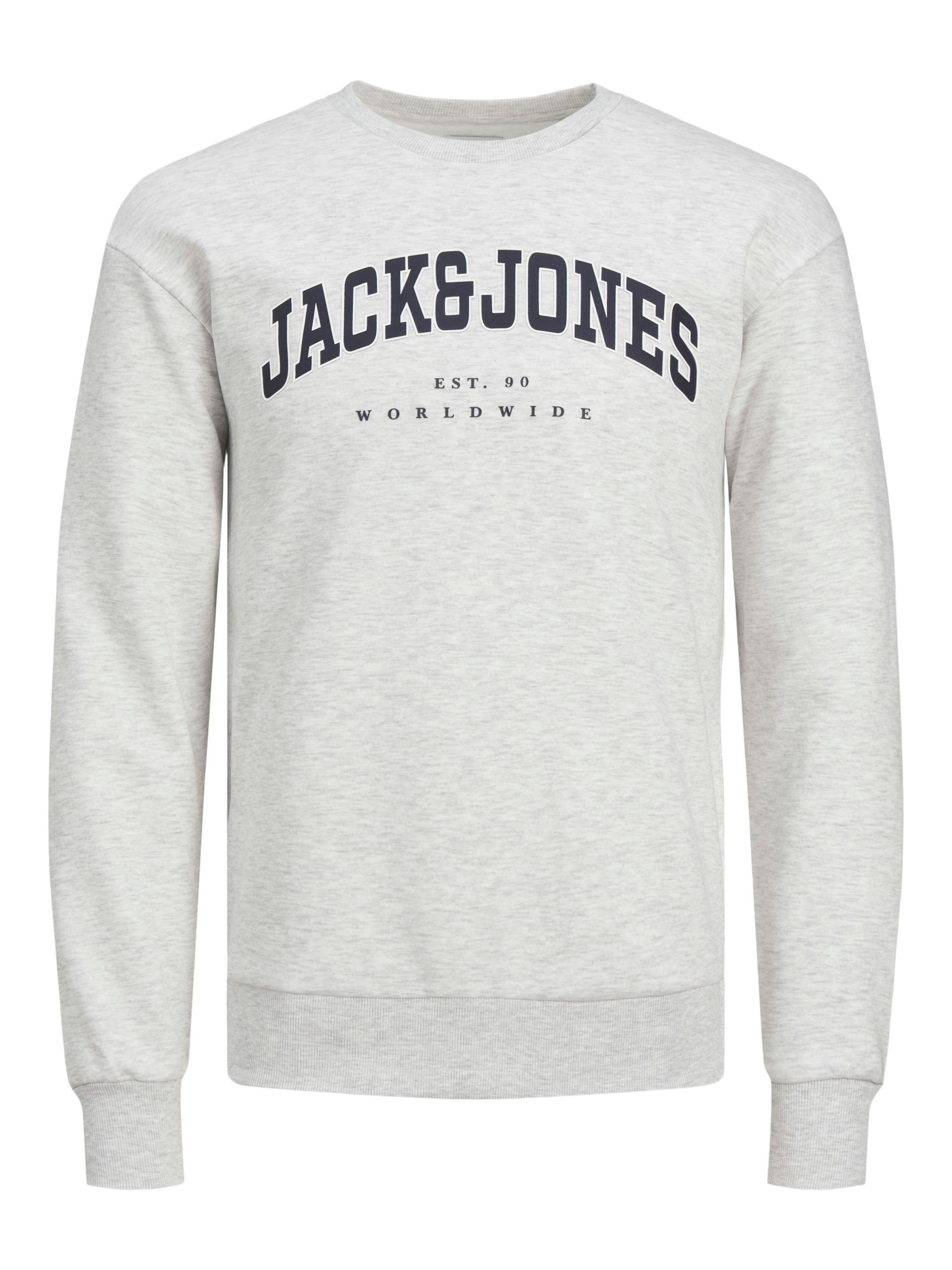 Jack & Jones Junior Sweatshirt JJECALEB VARSITY SWEAT CREW MNI
