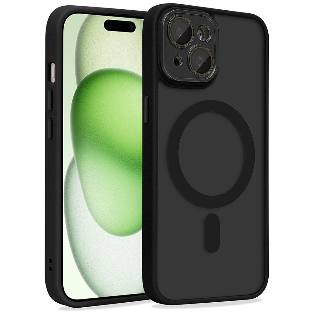 FITSU Handyhülle Schutzhülle für iPhone 15 Hülle mit Kameraschutz Case Handyhülle 6,1 Zoll, Handy Case für iPhone 15 Handyhülle, MagSafe kompatible Hülle