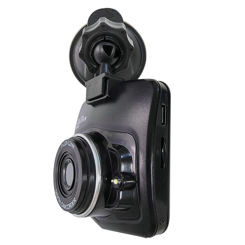 Denver CCT-1230 Dashcam (HD-ready, 1x CCT-1230 Dashcam mit Saugnapfhalterung und 12V Auto Adapter, IR-Nachtlicht, G-Sensor, integriertes Mikro & Lautsprecher)
