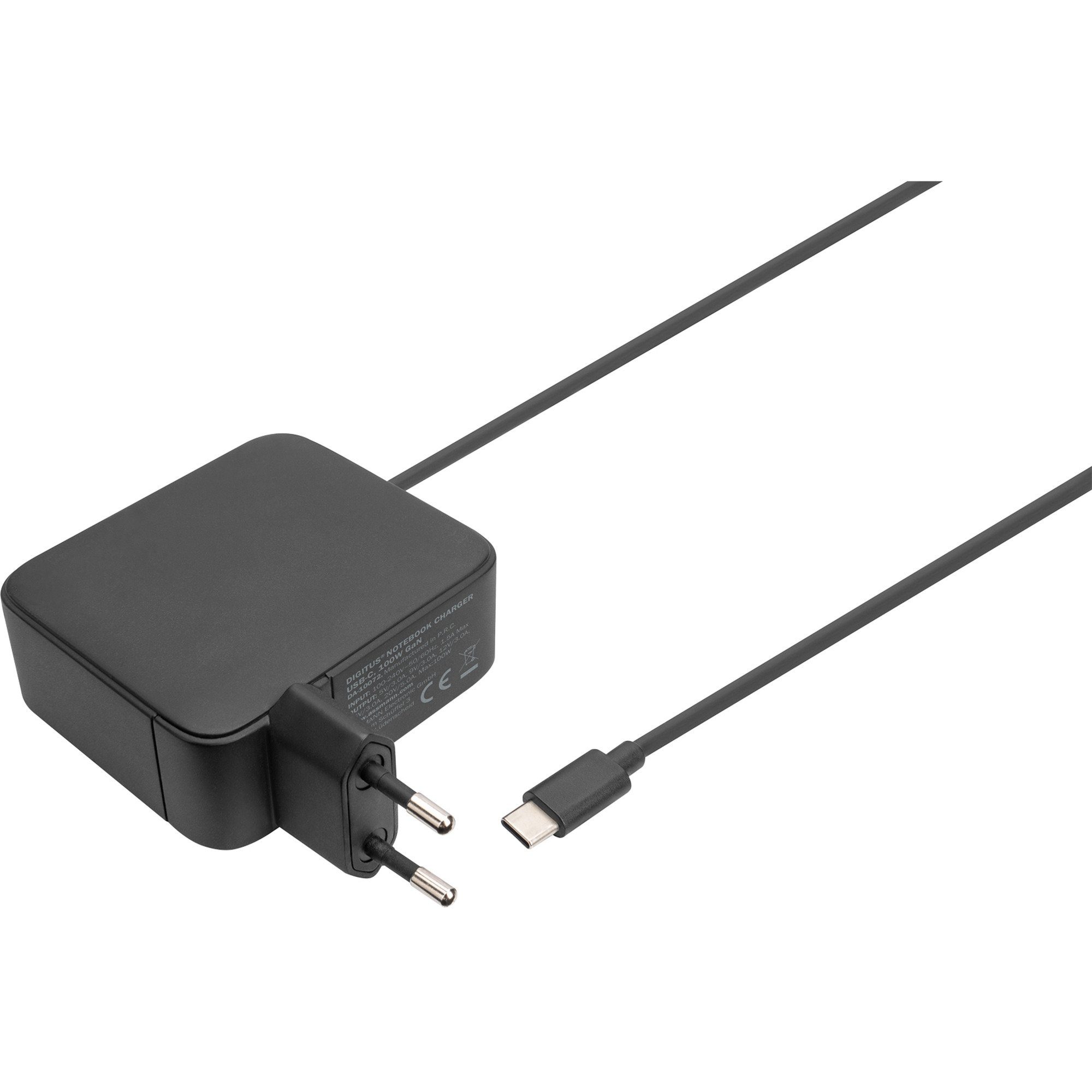 Digitus Notebook Ladegerät USB-C, 100 Watt, GaN Netzteil