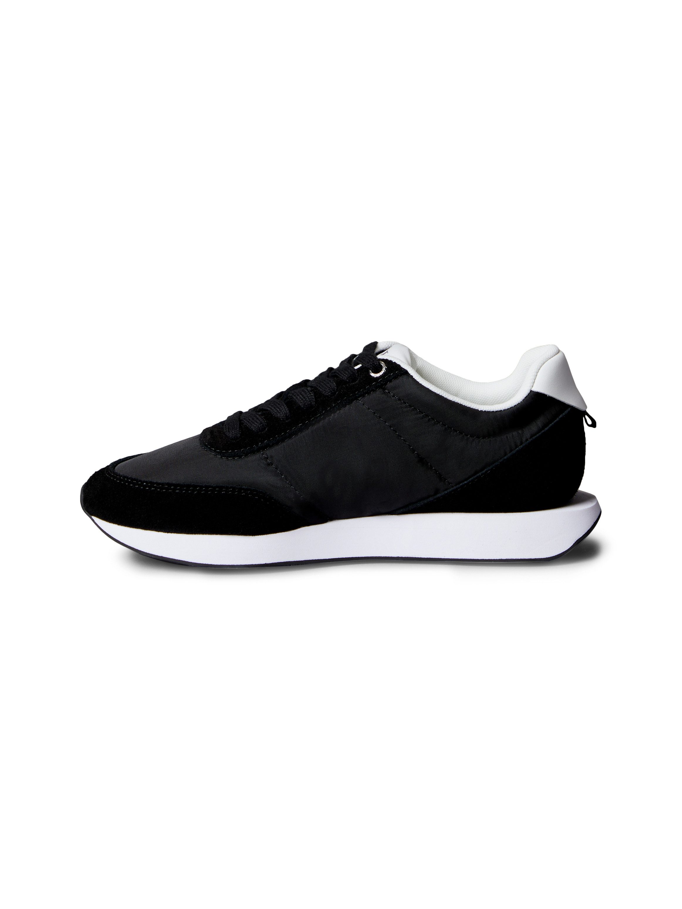 Calvin Klein Jeans RETRO RUNNER ESS MIX MAT Sneaker Schnürschuh, Runner-Sneaker, Freizeitschuh mit seitlichem CK-Logo – Bild 5 von 5