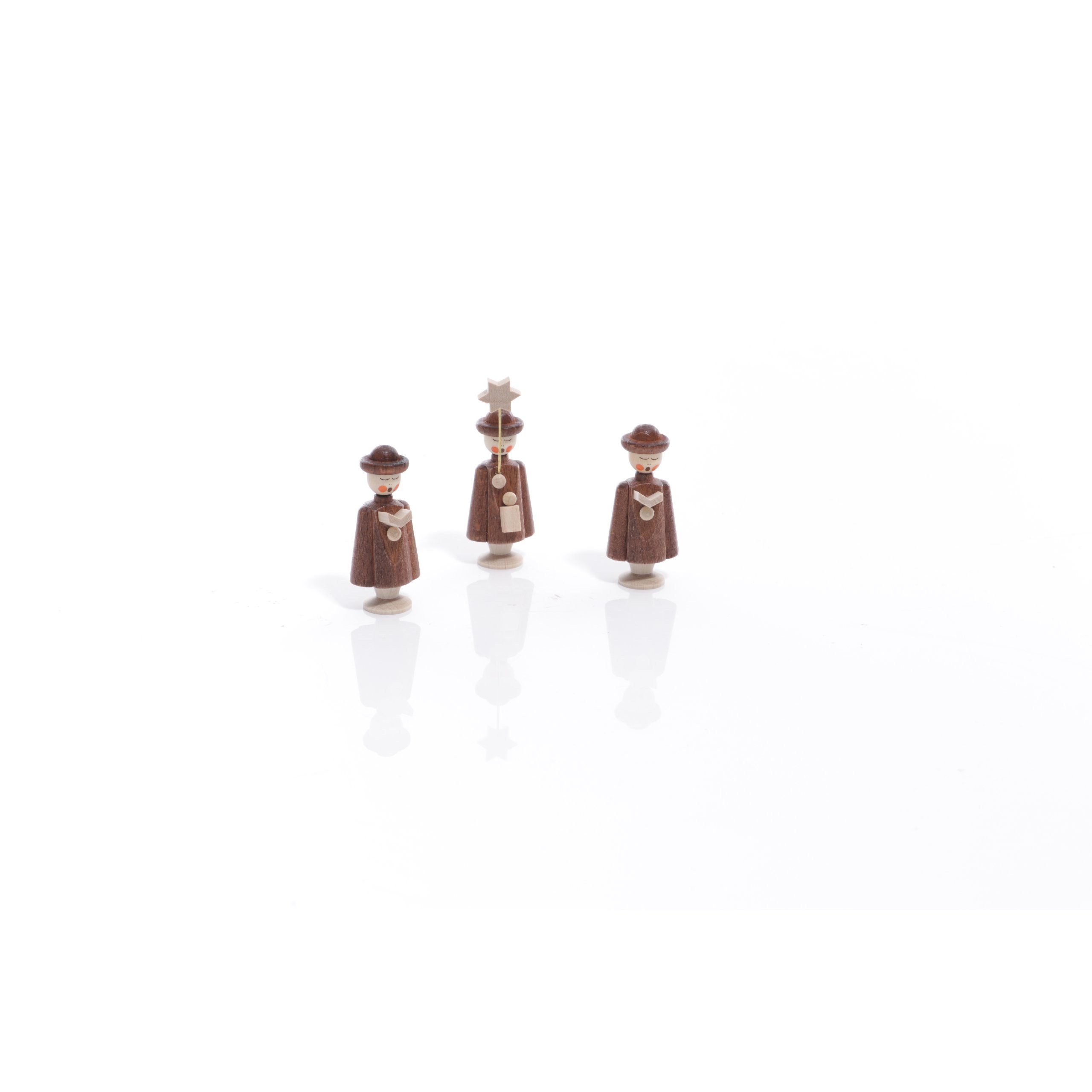 Sammelfigur Tischdeko Kurrendefiguren 3 Figuren Natur günstig online kaufen