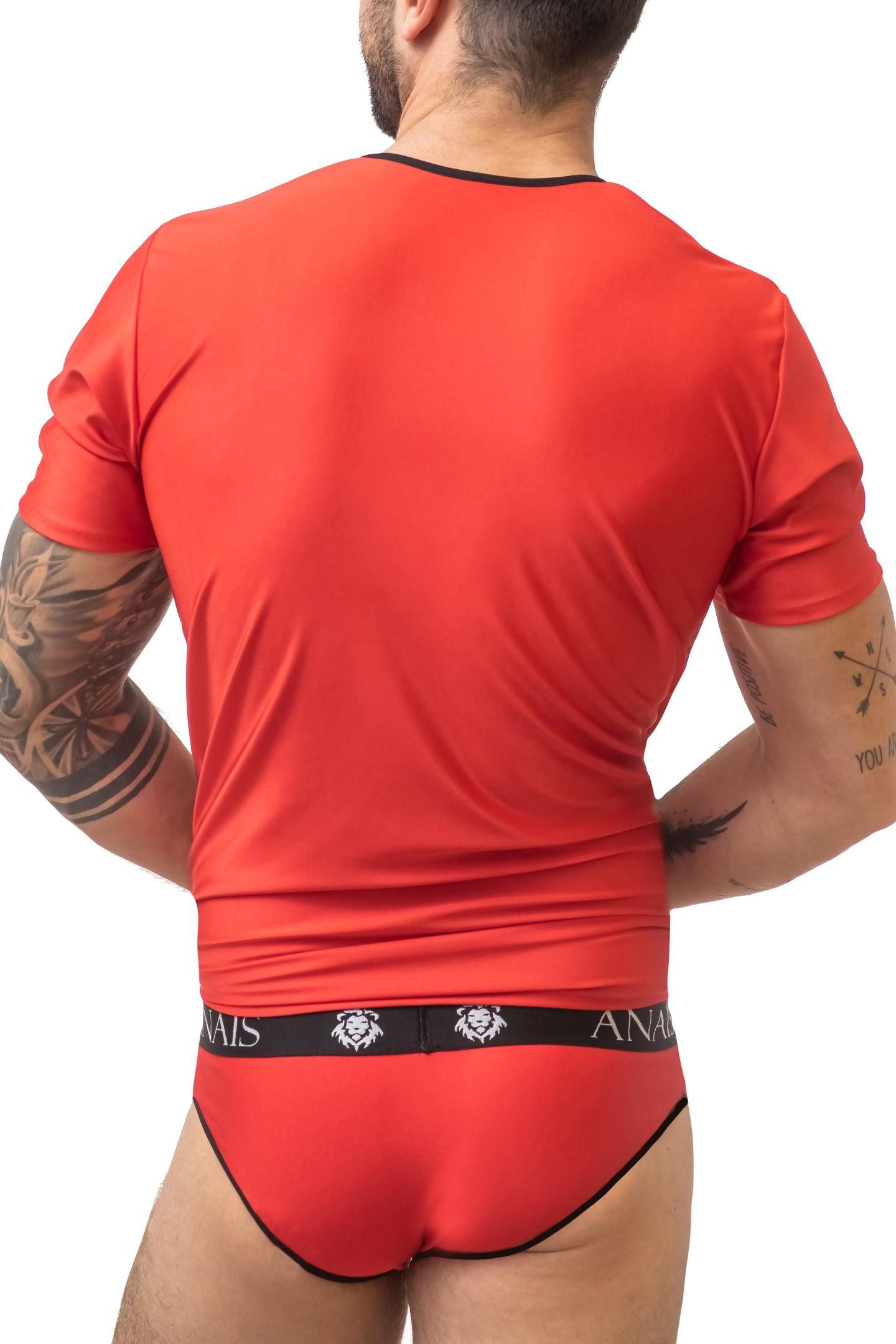 Anais for Men T-Shirt Herren-Shirt in rot - S