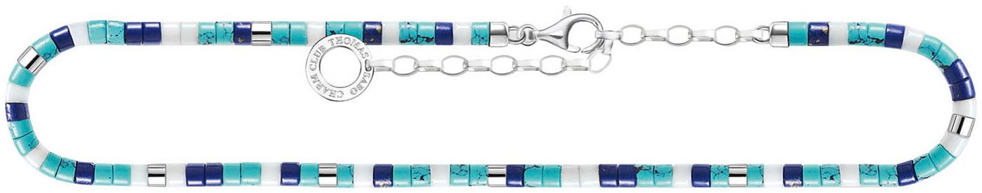 THOMAS SABO Fußkette mit blauen Steinen... THOMAS SABO Fußkette mit blauen Steinen...