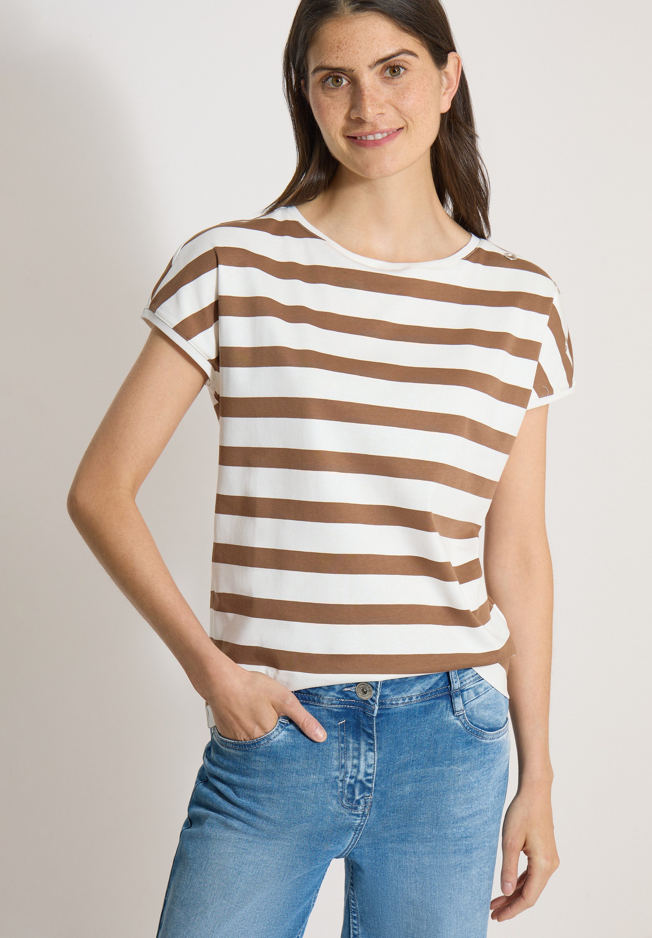 CECIL T-Shirt im Streifendesign