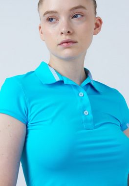 SPORTKIND Funktionsshirt Golf Poloshirt Damen & Mädchen türkis