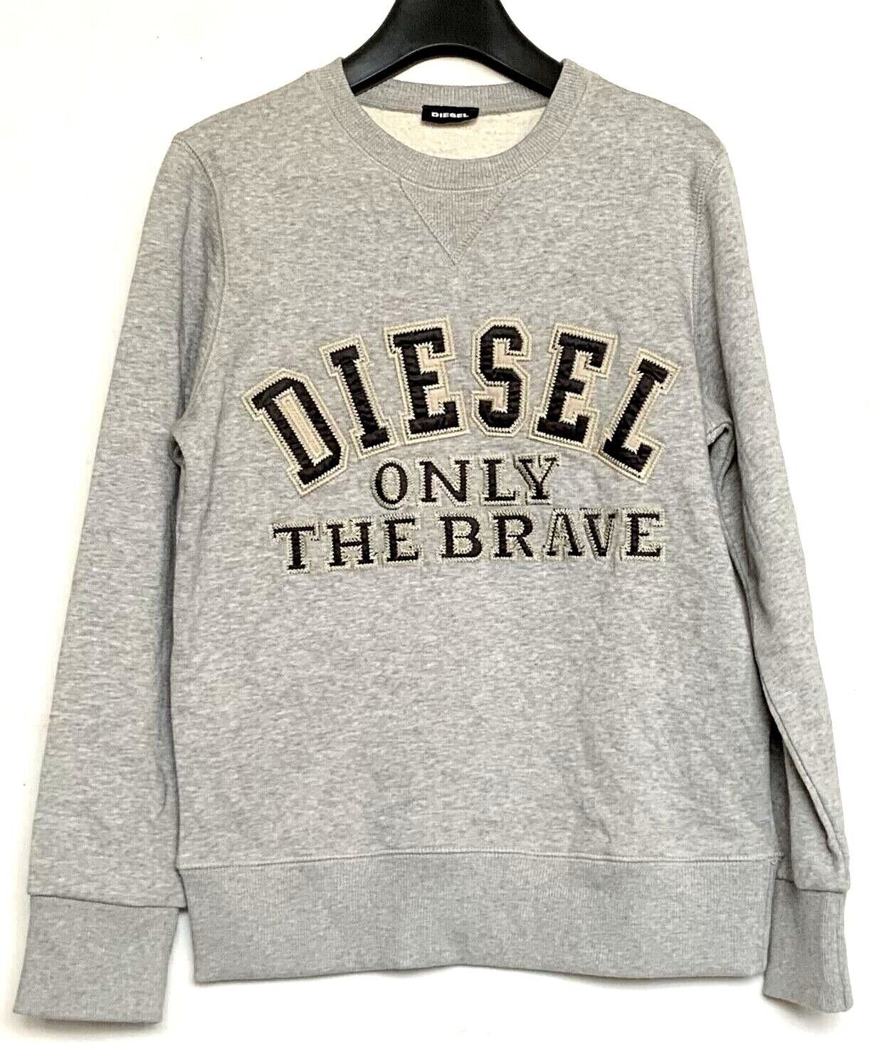 Diesel Sweatshirt Diesel Kinder Pullover, Diesel Sweatshirt, Diesel Jeans Kinder Pullover Grau