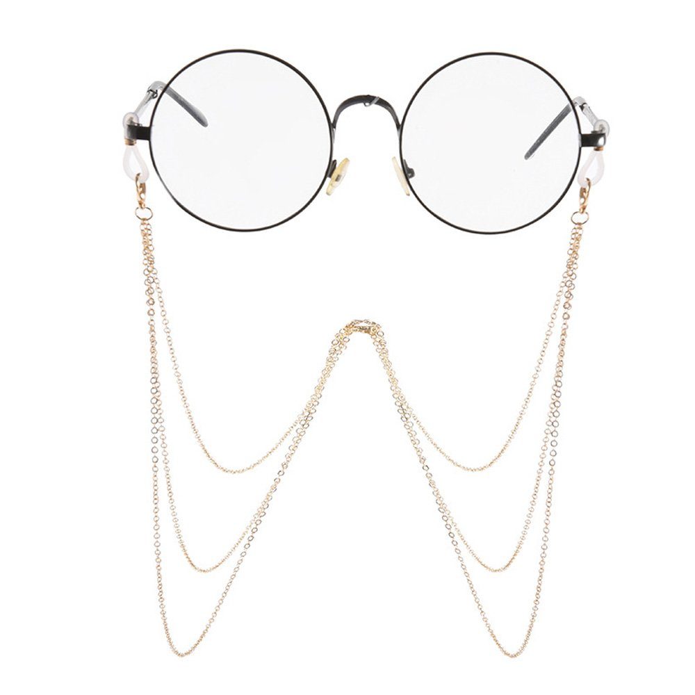 Mehrschichtig Dee Kette Geschichtet Sonnenbrillen Mode Brillenkette Tian Kette Brillenkette
