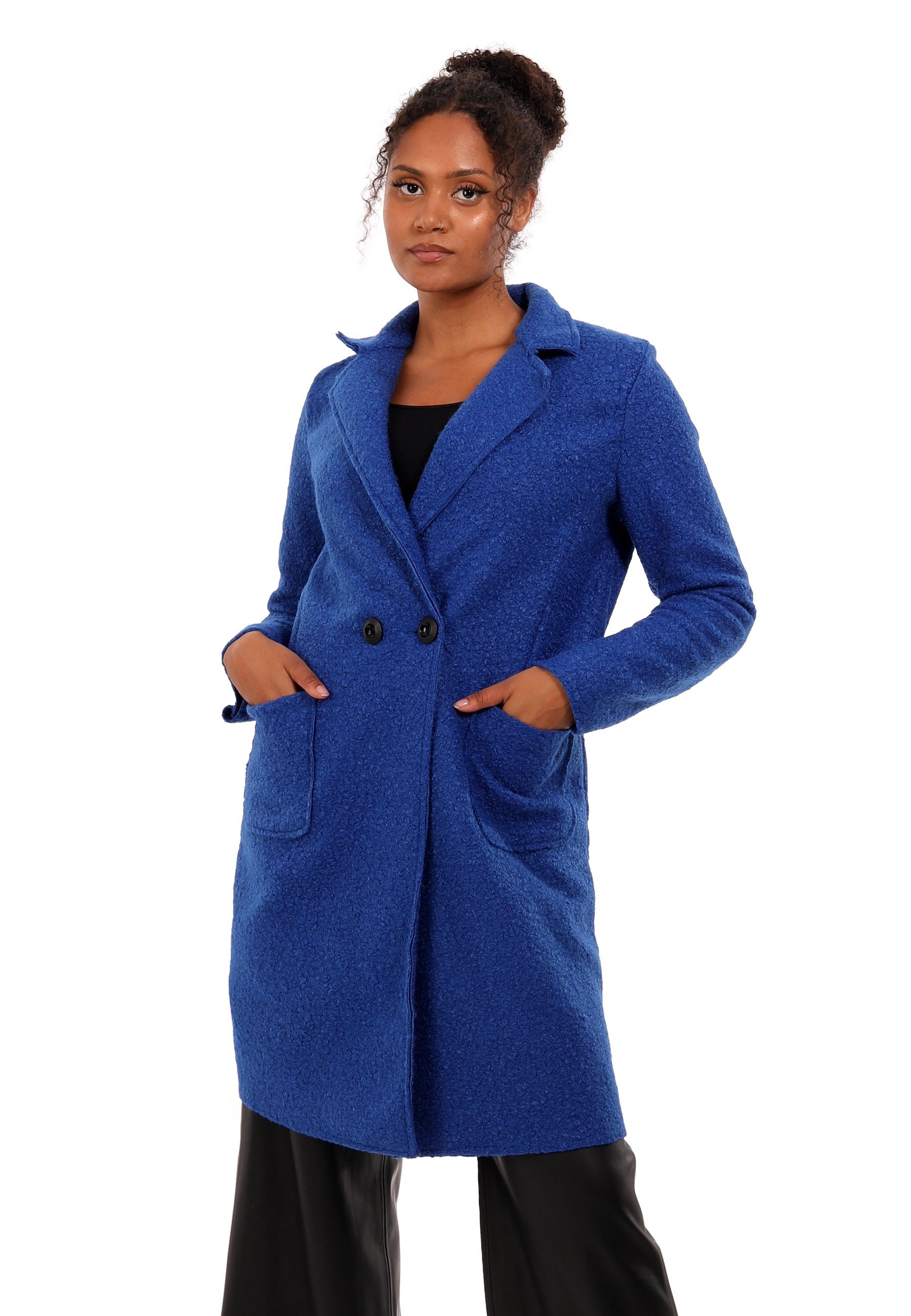 Blaue Kurzmäntel für Damen kaufen » Blaue Blazermäntel | OTTO
