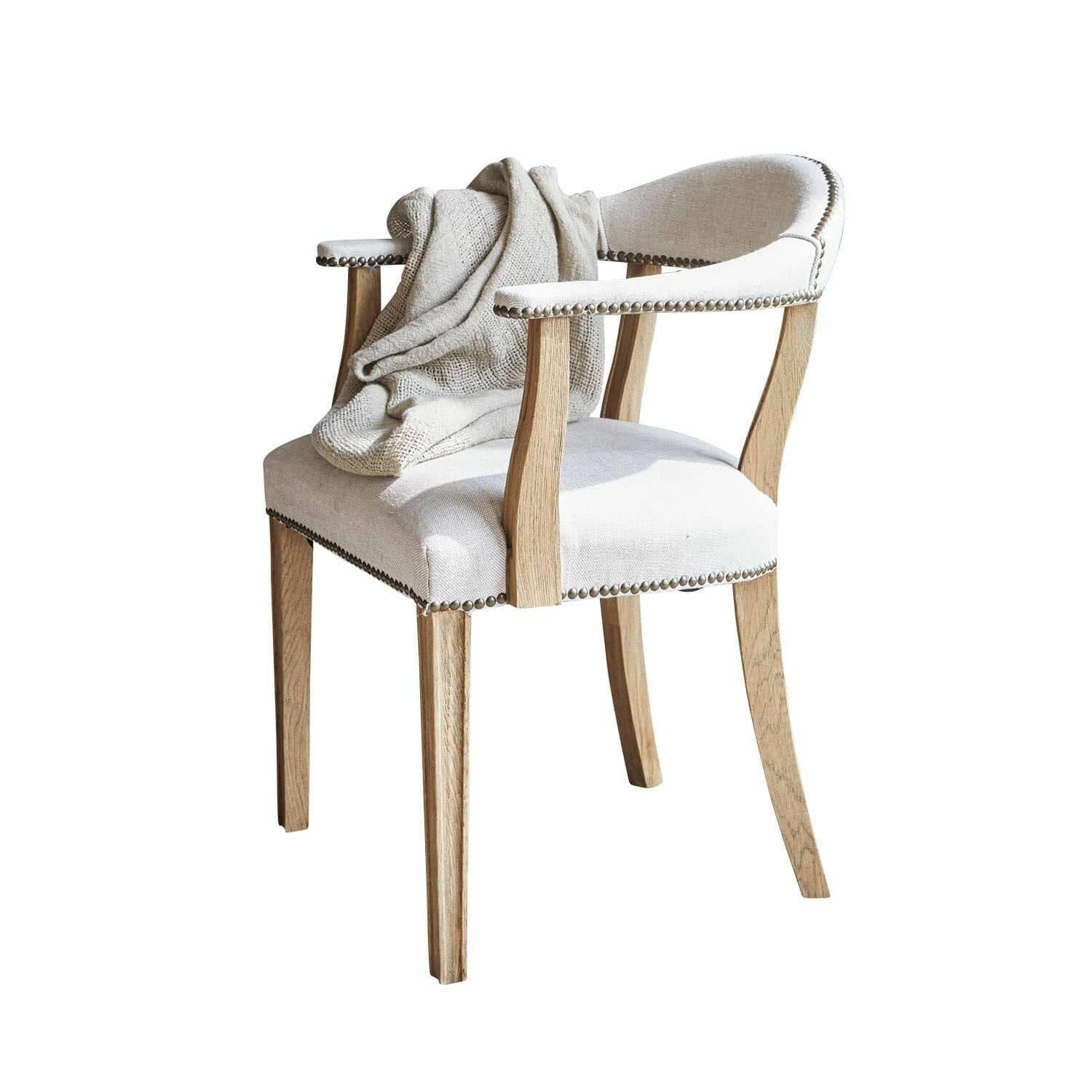 Mirabeau Esszimmerstuhl Stuhl Heaton leinen