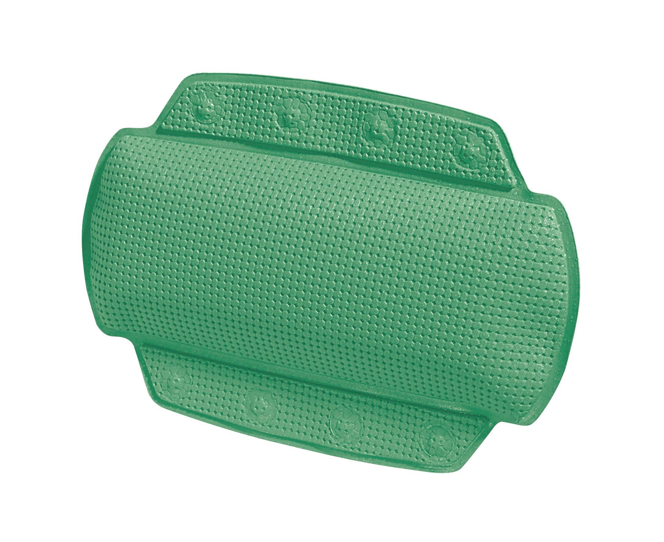 spirella Wanneneinlage Set ALASKA, 2-tlg., bestehend aus: Wanneneinlage 91x 36 cm, Nackenkissen 32x23 cm, Dusch- und Wanneneinlage + gepolstertes Kissen, PVC, mit Saugnäpfen, rutschfest, antibakteriell, waschbar - in vielen Farben erhältlich