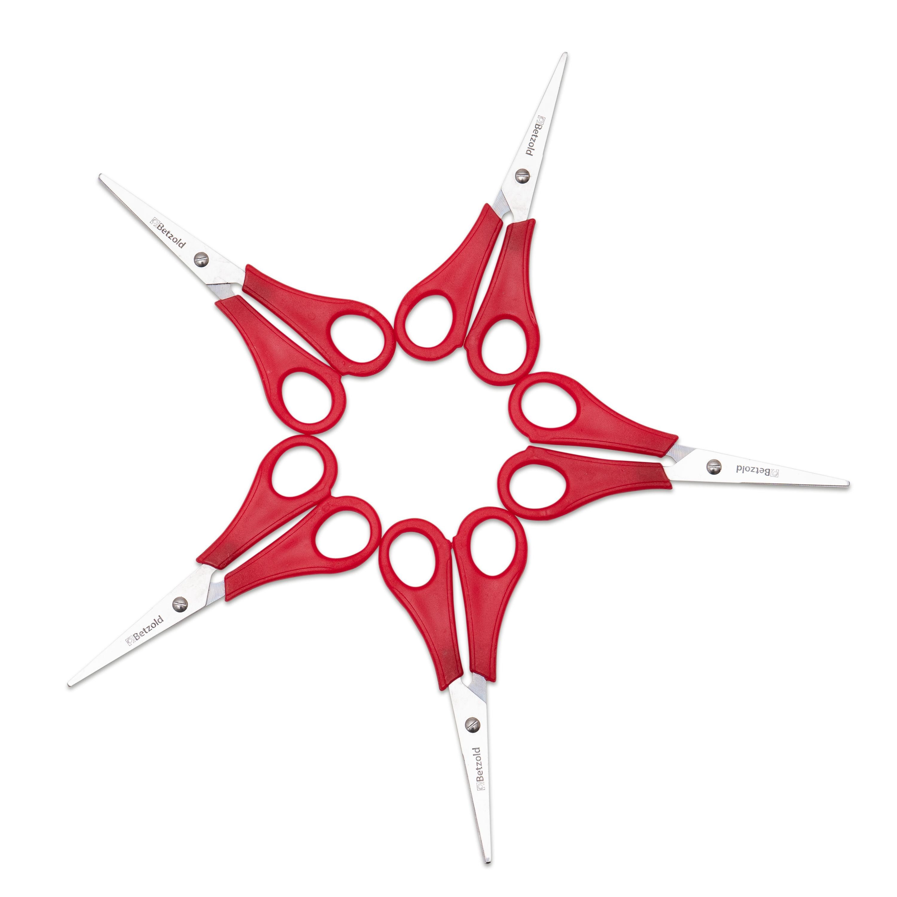 Betzold Haushaltsschere Bastelscheren rund oder spitz