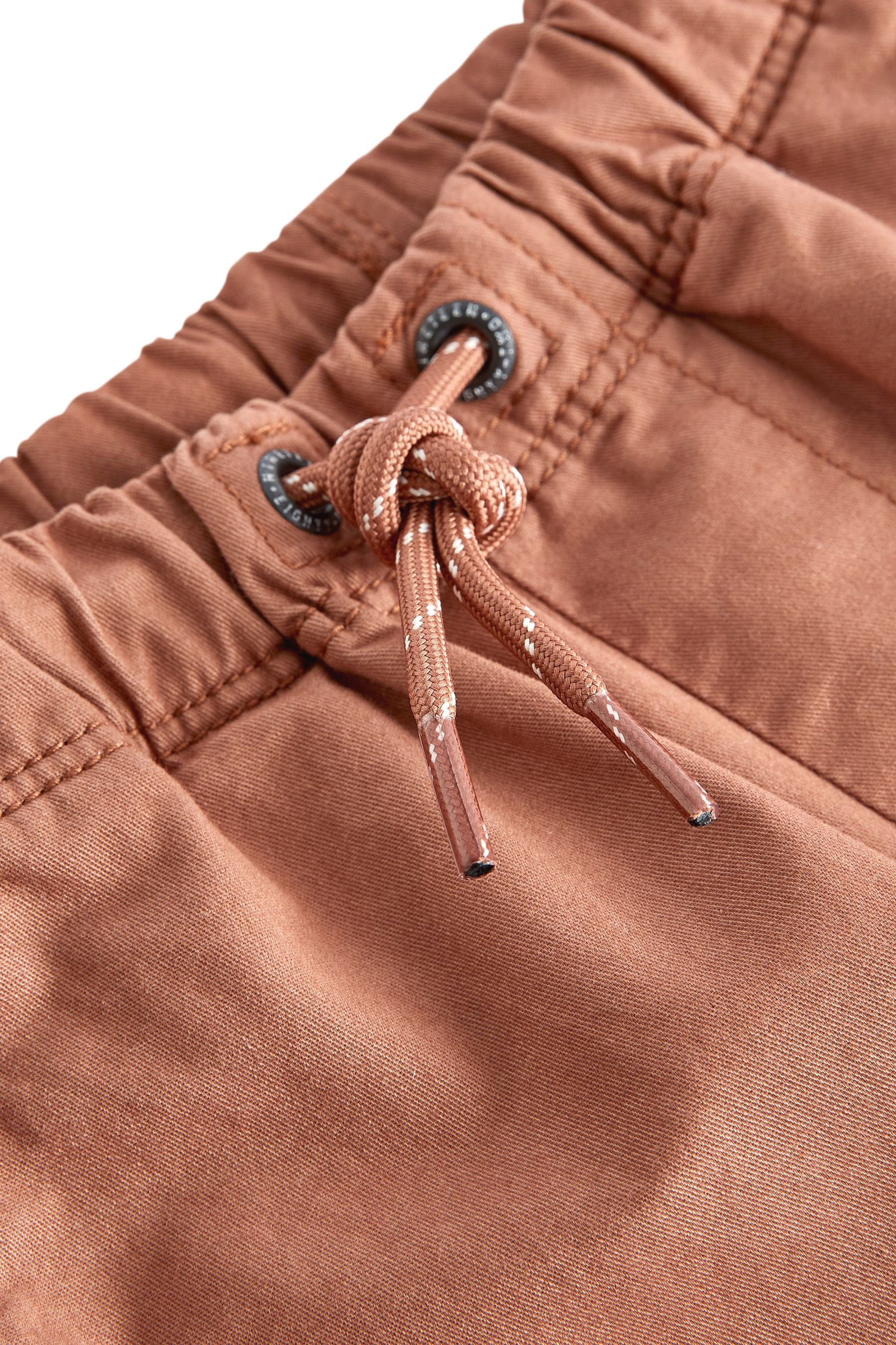 Shorts Schlupfshorts Brown (1-tlg) Next Terracotta