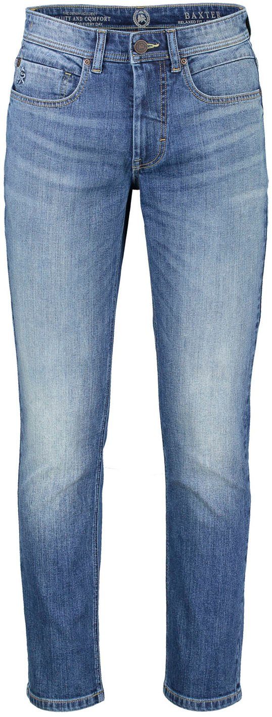 LERROS 5-Pocket-Jeans Baxter mit leichten Abriebeffekten strong blue
