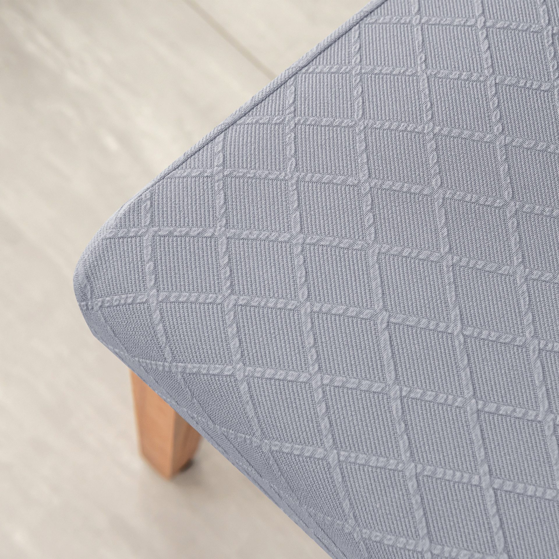 Minicloss Stuhlhusse Universal Stretch Stuhlhussen Moderne Jacquard Husse, Abnehmbare, Stuhlbezug Abdeckung Esszimmer überzug Bi-Elastic Spannbezug – Bild 4 von 5