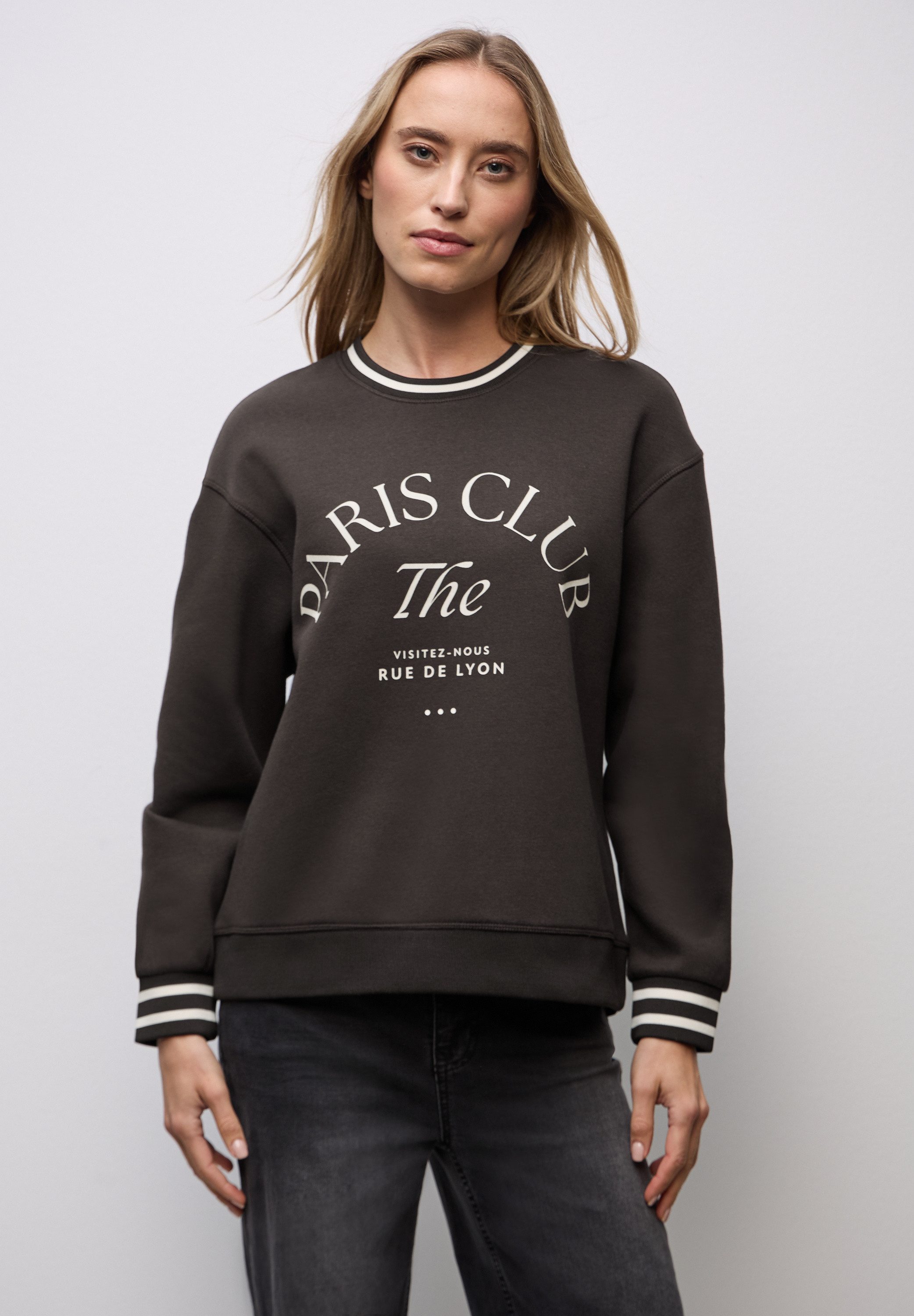 STREET ONE Sweatshirt Rundhalsausschnitt günstig online kaufen