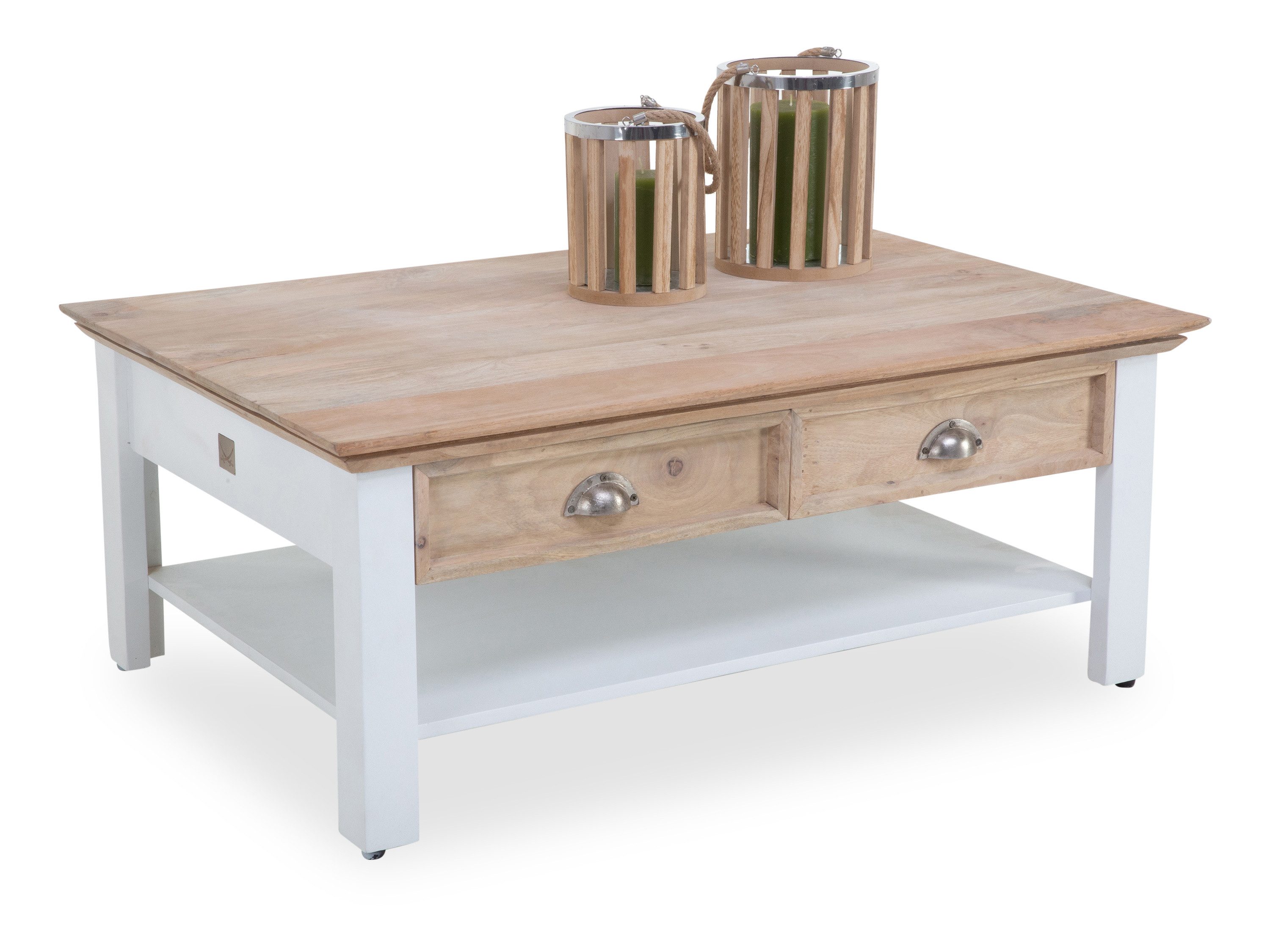 SANSIBAR LIVING Couchtisch Couchtisch SANSIBAR THORSTED BHT 111x44x76 cm braun Wohnzimmertisch