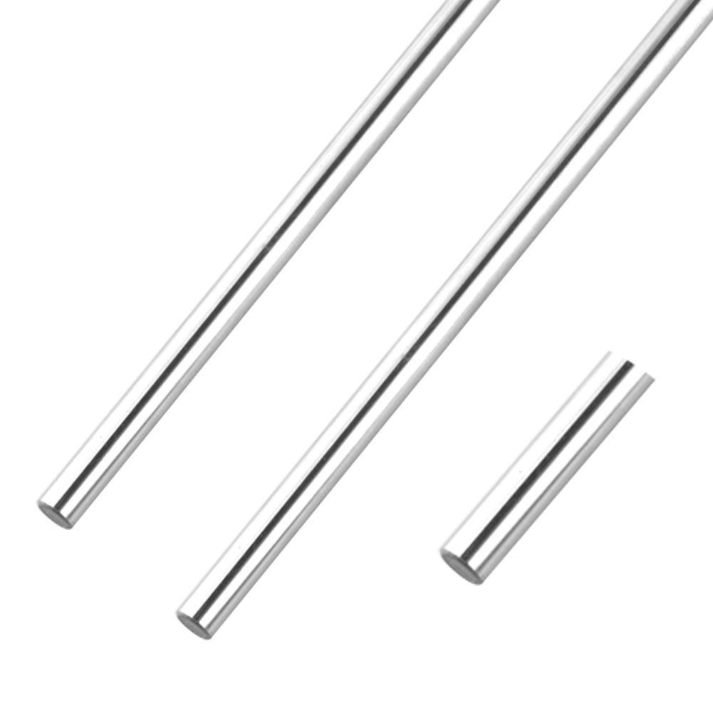 euroharry 3D-Drucker 2 Stück Linearwelle Ø8mm Linearführung Horizontale Präzisionswelle