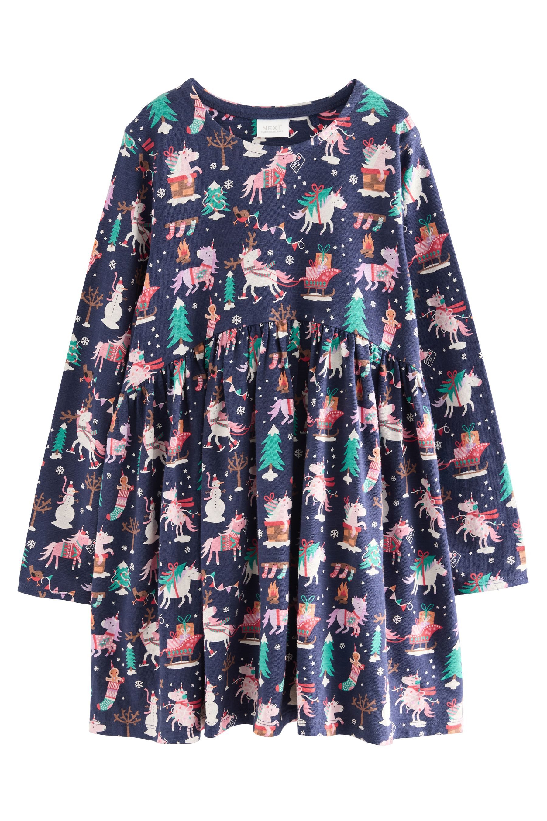 Next Jerseykleid Langärmeliges Jerseykleid (1-tlg)