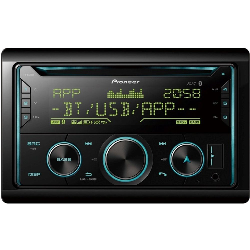 Autoradio FH-S720BT Autoradio Pioneer - - schwarz