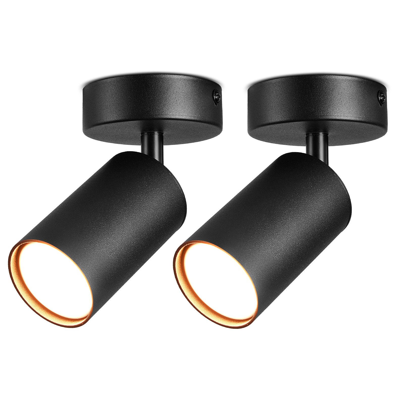 Tukrool Deckenstrahler LED-Deckenstrahler 1/3 Fassung GU10 günstig online kaufen