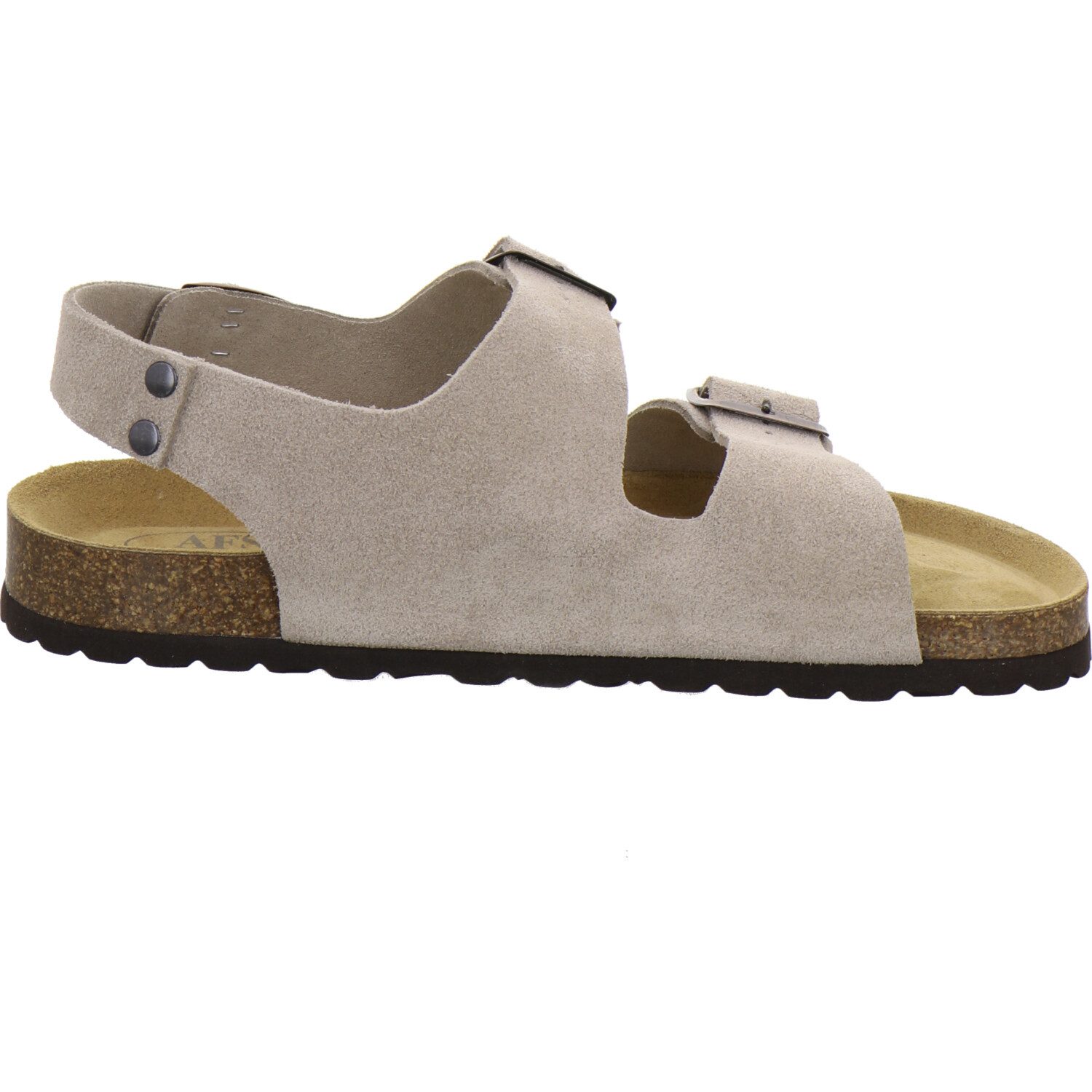 AFS-Schuhe 310574 Sandale Pantolette für Herren aus Leder mit Fußbett, Made in Germany