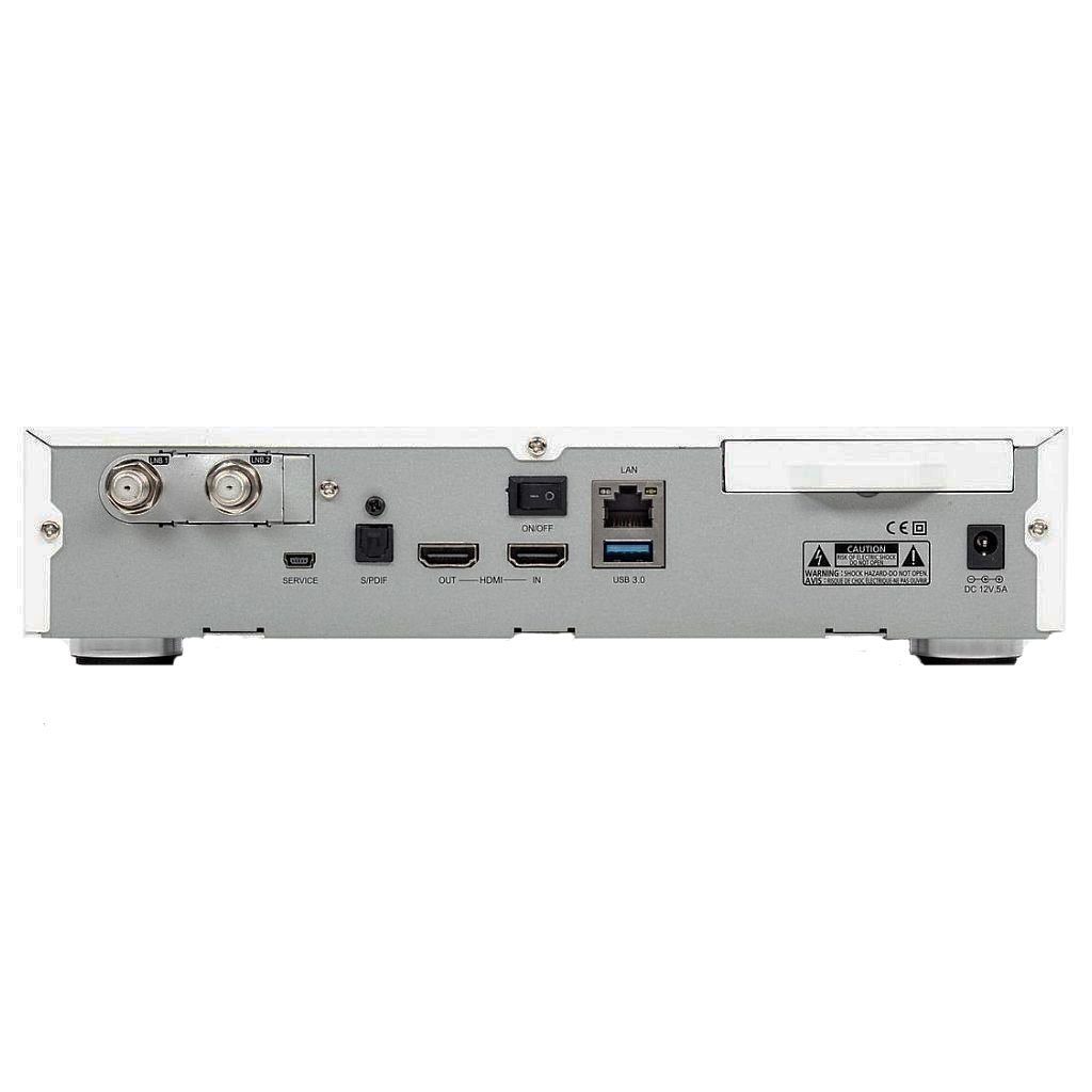 DVB-S2X DM900 1x Satellitenreceiver MS RC20 4K UHD Dual Dreambox