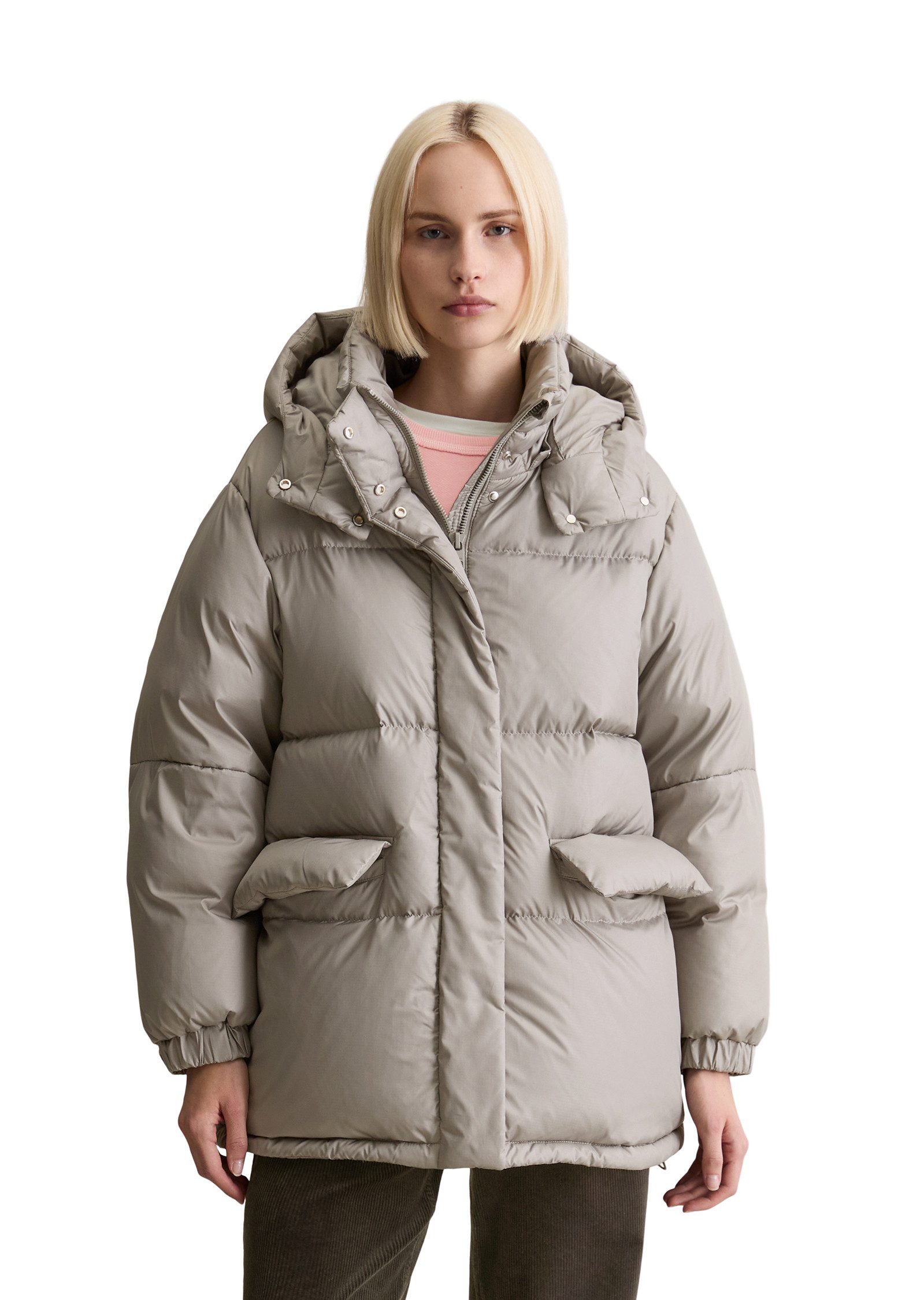 Marc O'Polo DENIM Outdoorjacke aus recyceltem Polyester-Ripstop