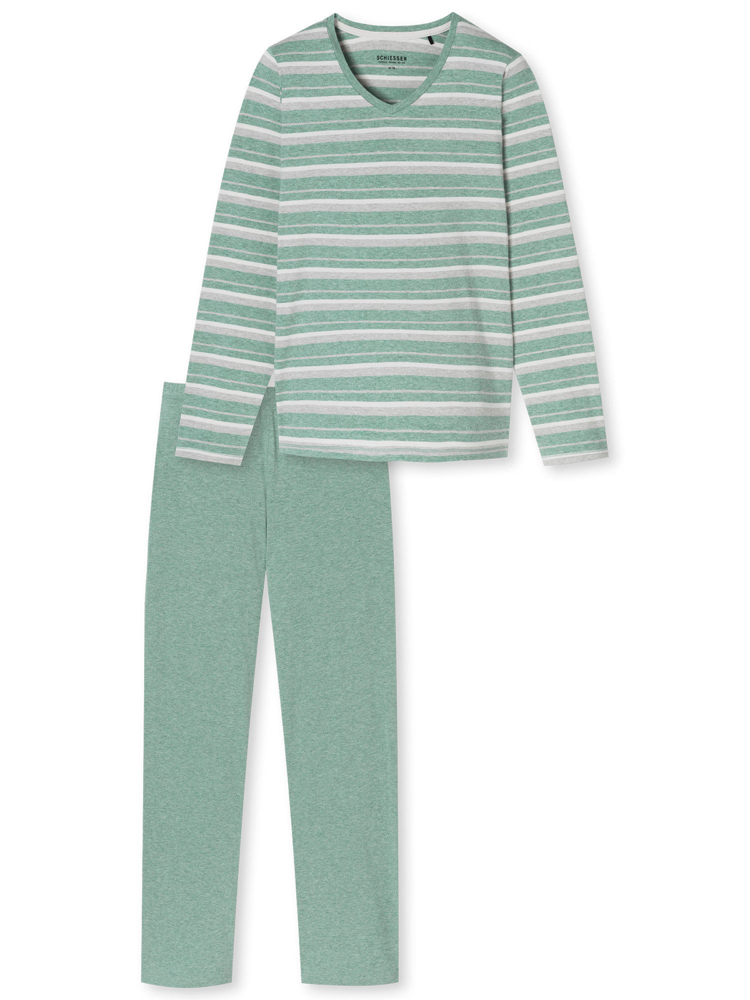 Schiesser Pyjama Casual Essentials (2 tlg) günstig online kaufen
