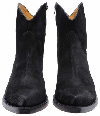 FB Fashion Boots REY Herren Westernstiefelette Schwarz Stiefelette Rahmengenäht