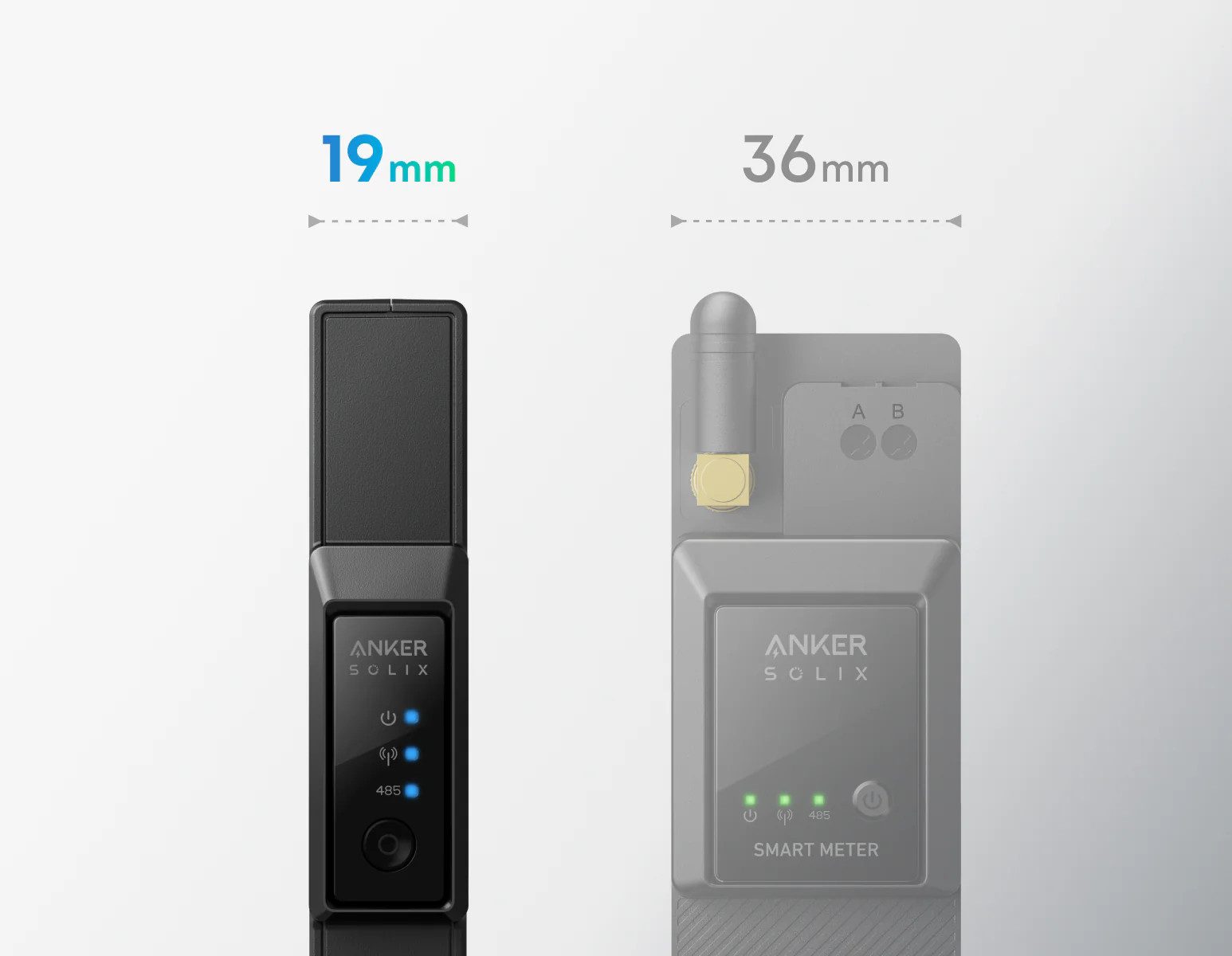 Anker Balkonkraftwerk SOLIX Solarbank 2 E1600 Pro Speicher+Smart Meter+0/1/2/3 BP1600, 800 W, (Set, 1600Wh All-in-One Stromspeicher inkl. Smart Meter), IP65, St – Bild 5 von 5
