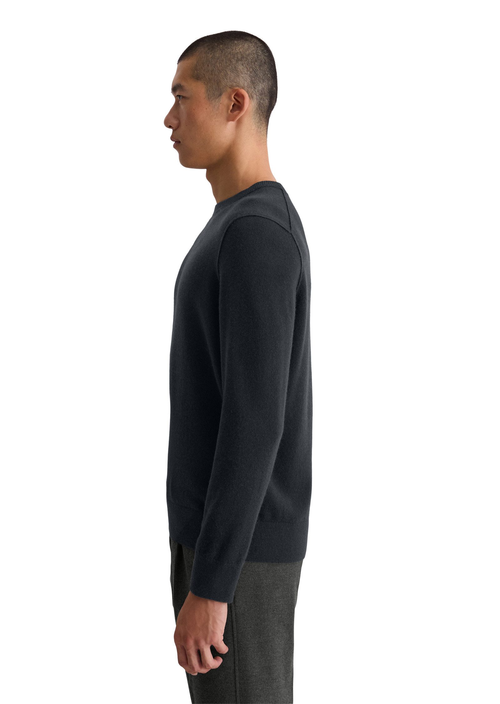 Marc O'Polo Rundhalspullover aus feinstem Kaschmir günstig online kaufen