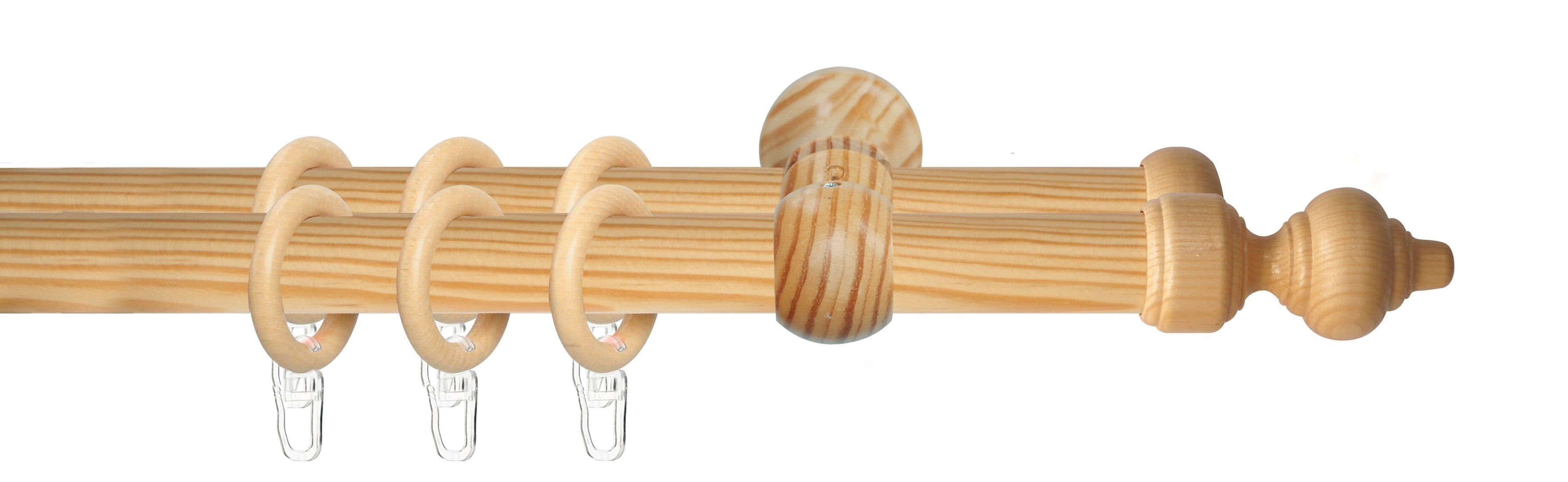 Good Life Gardinenstange Trend, Ø 28 mm, 2-läufig, Fixmaß, mit Bohren, vers günstig online kaufen