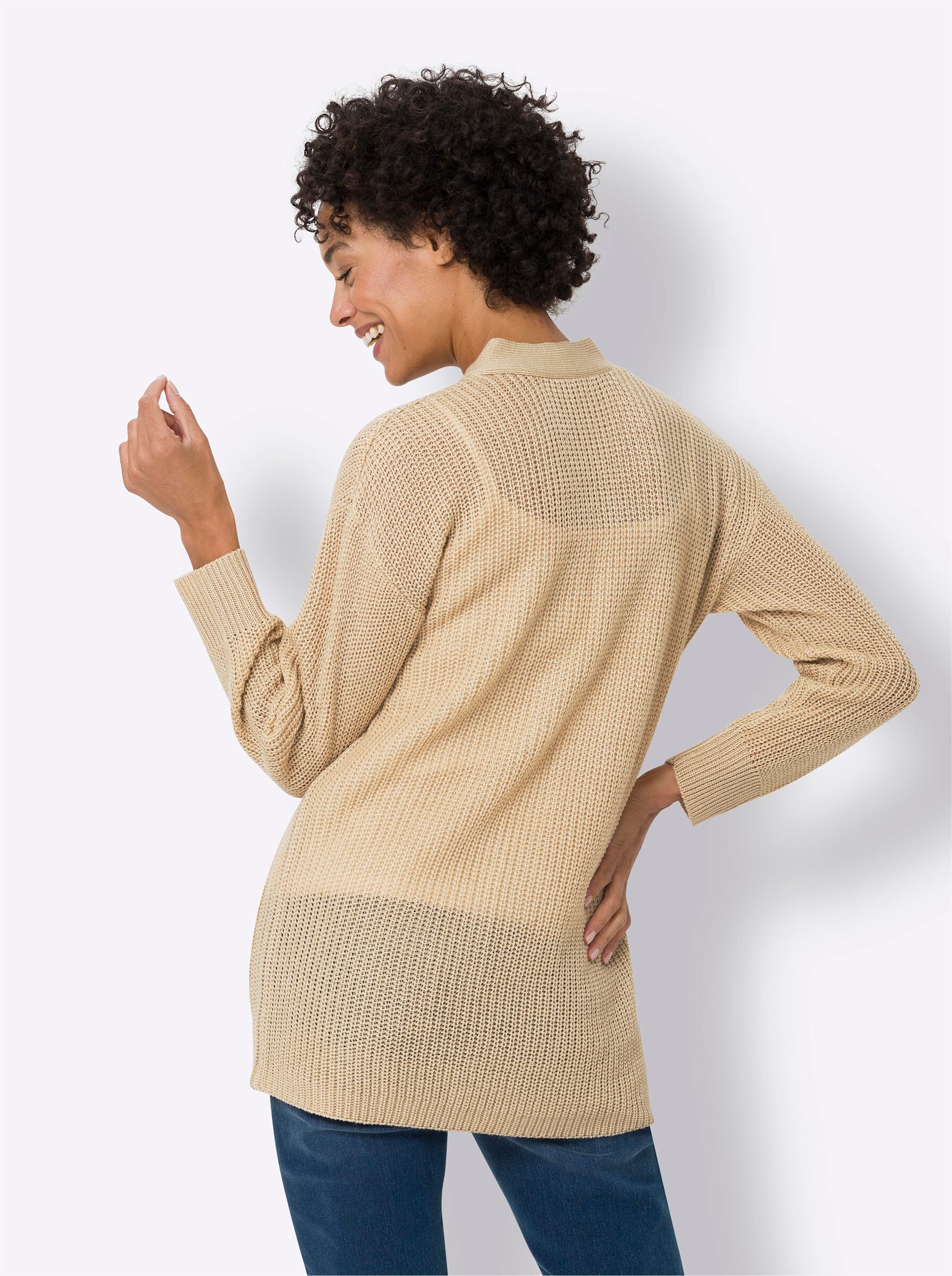 Sieh an! Strickjacke Longstrickjacke günstig online kaufen