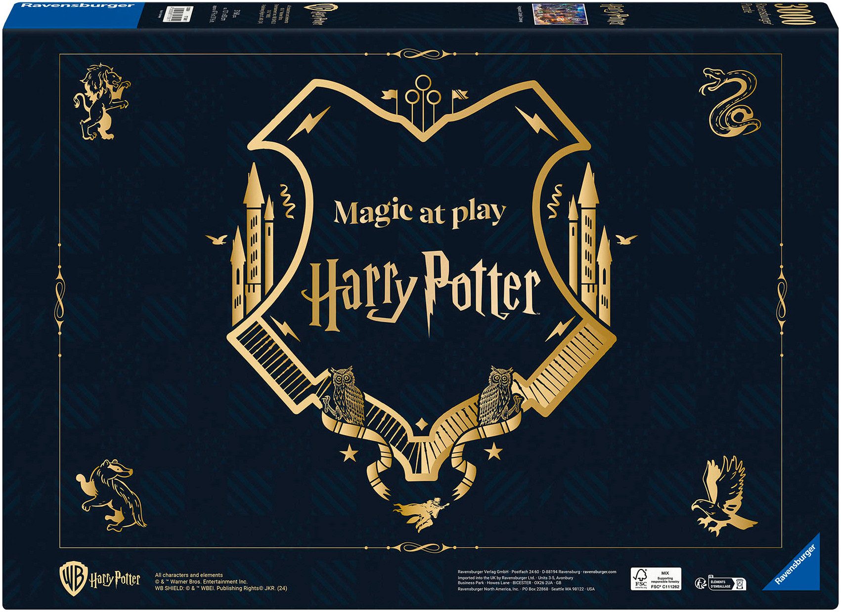 Ravensburger Puzzle Hogwarts Interior, 3000 Puzzleteile, günstig online kaufen