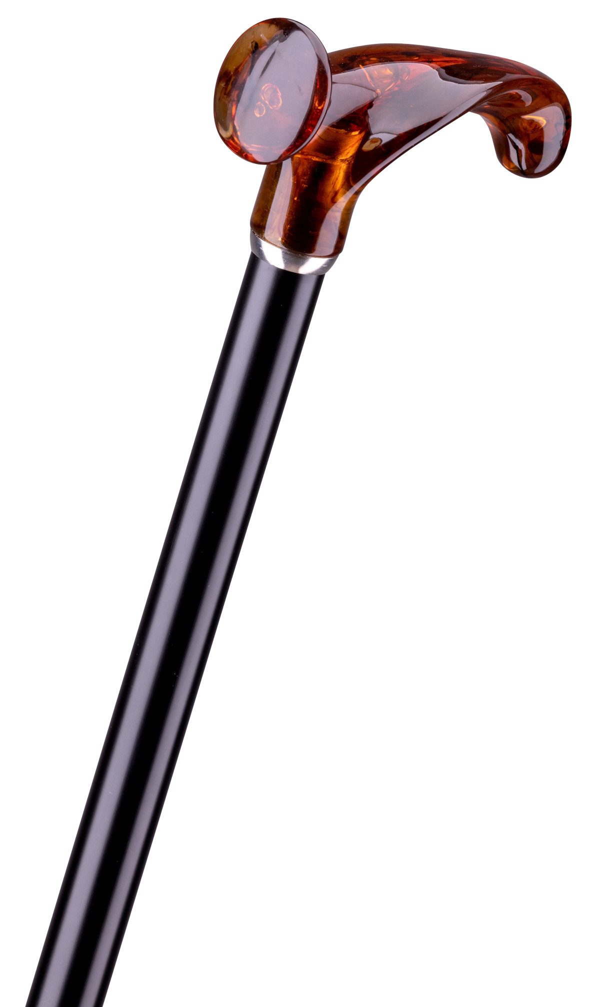 Stockshop Gehstock Gehstock Relax Ostsee Gold, höhenverst., Gummipuff.