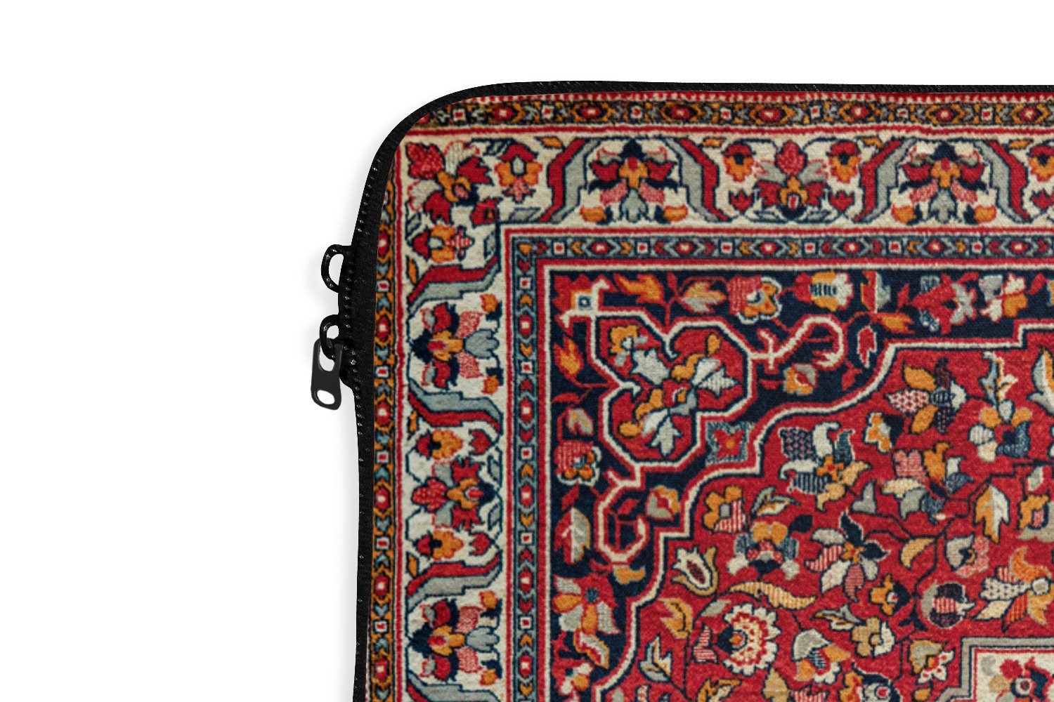 MuchoWow Laptop-Hülle Persische Teppiche - Teppiche - Muster - Rot 14 Zoll, Schutzhülle für Laptop, Schutz gegen Kratzern, Laptoptasche
