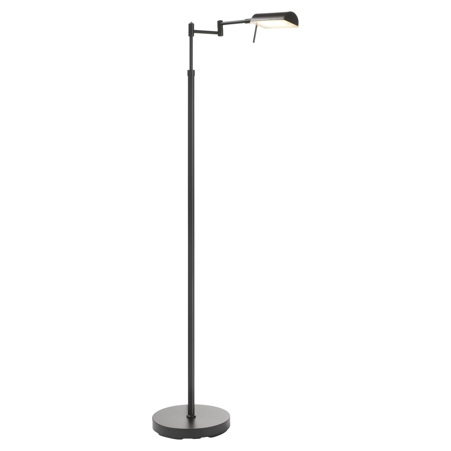 casa NOVA LED Stehlampe Stehleuchte TROY, H 146 cm, Schwarz, Metall, Anpass günstig online kaufen